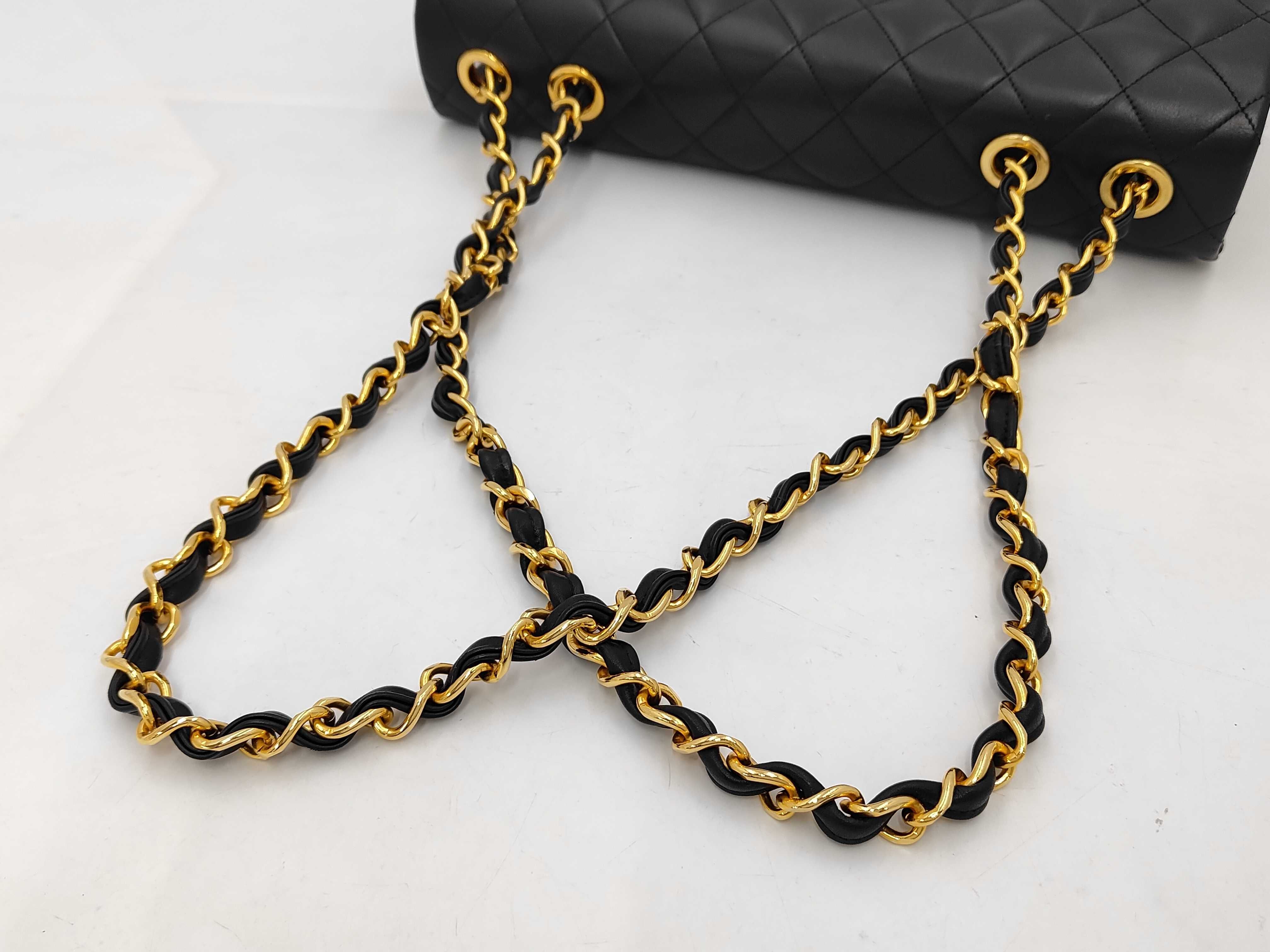 Large Matelassé 34 Lambskin Shoulder Bag — view 3
