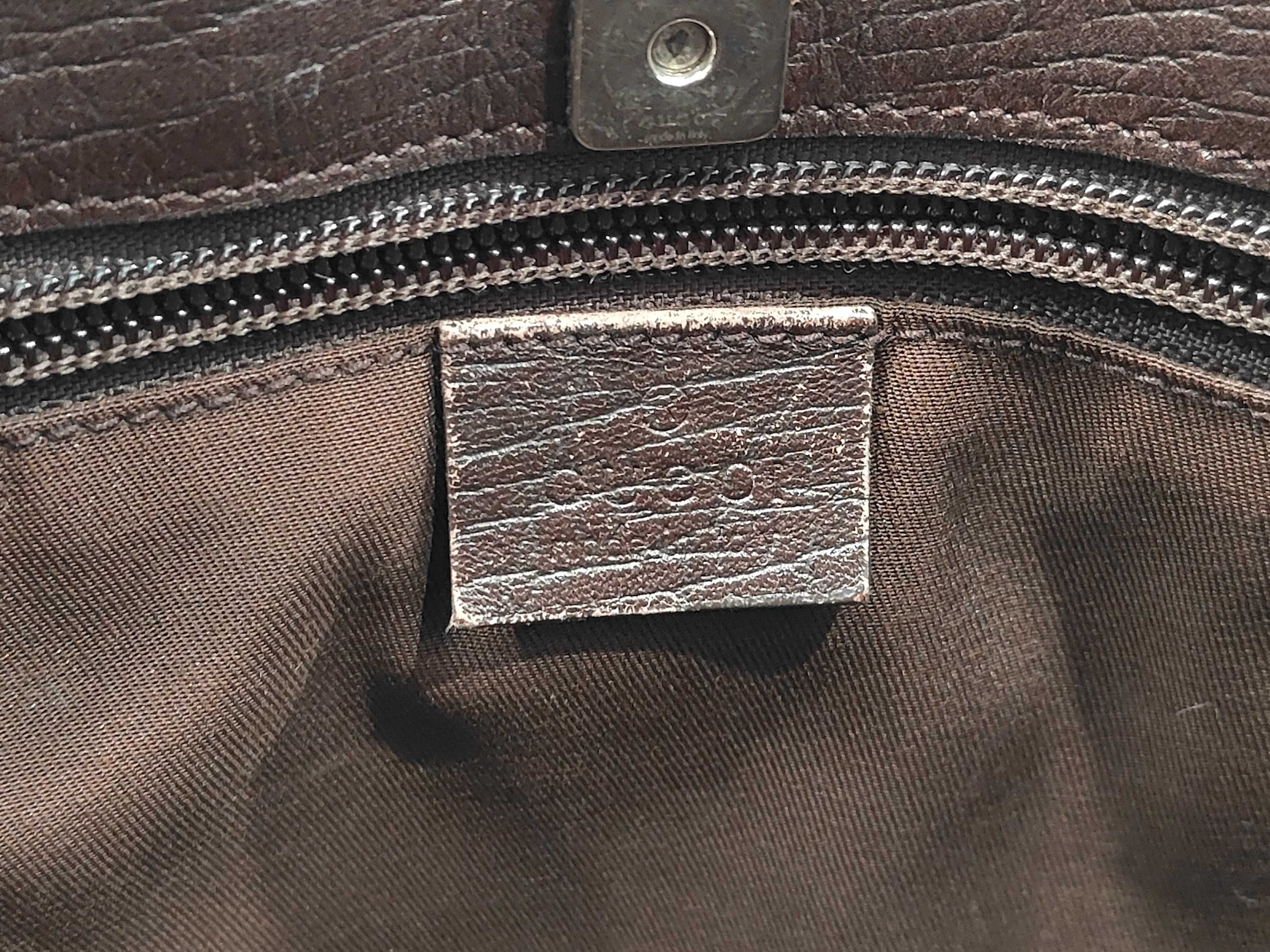 GG Supreme Handbag, Brown Tote Bag — view 12