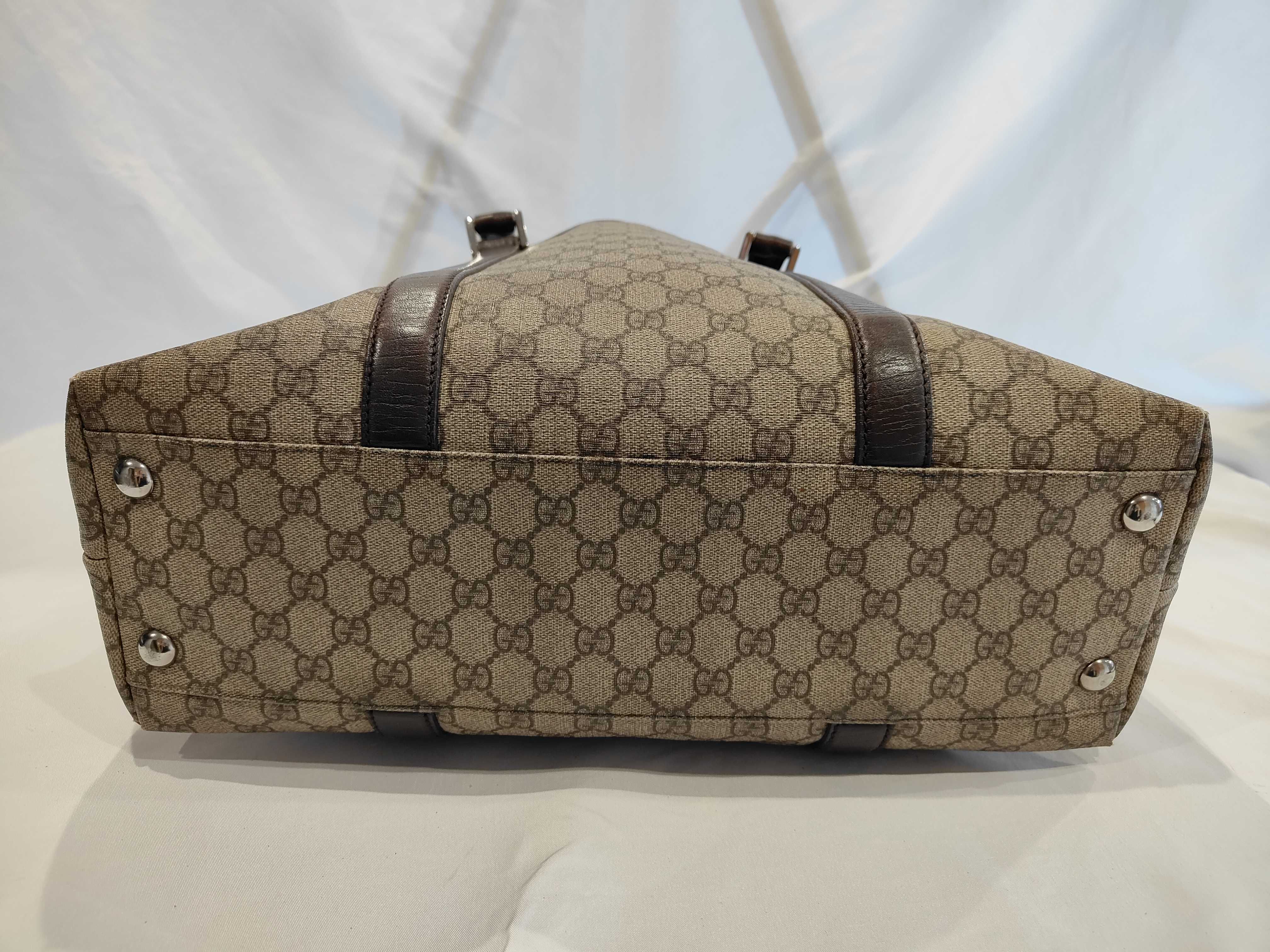 GG Supreme Handbag, Brown Tote Bag — view 3
