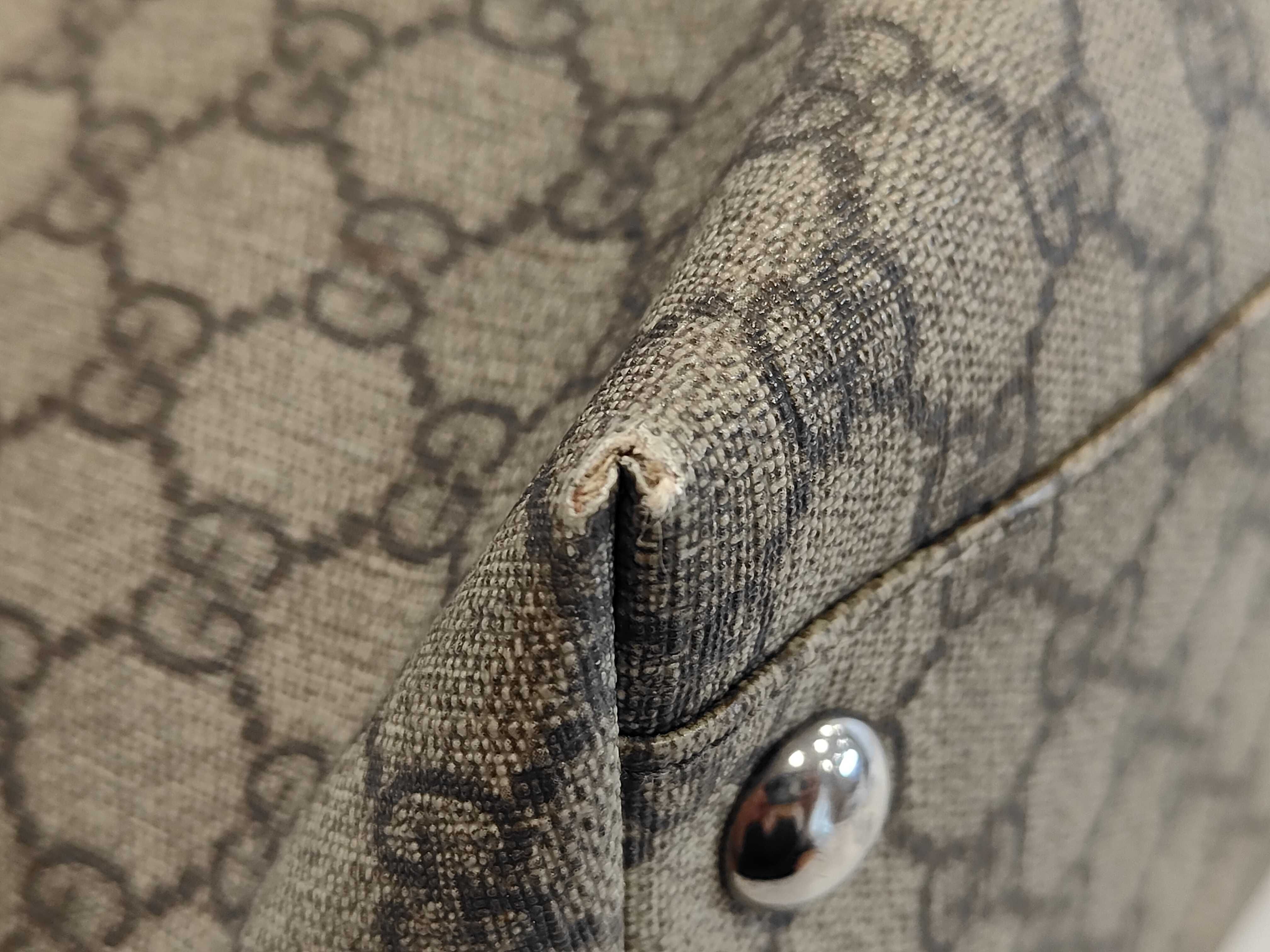 GG Supreme Handbag, Brown Tote Bag — view 5