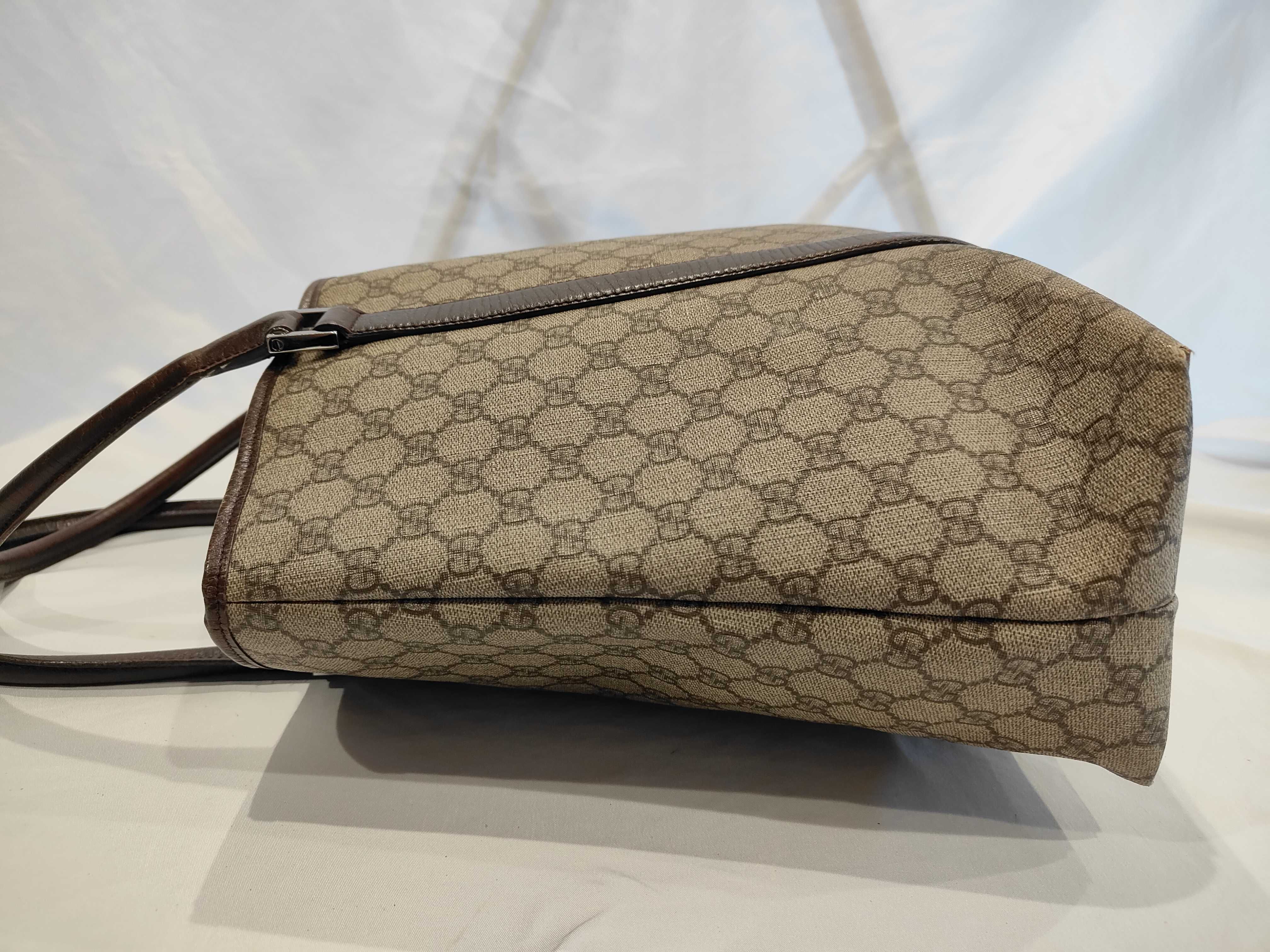 GG Supreme Handbag, Brown Tote Bag — view 6