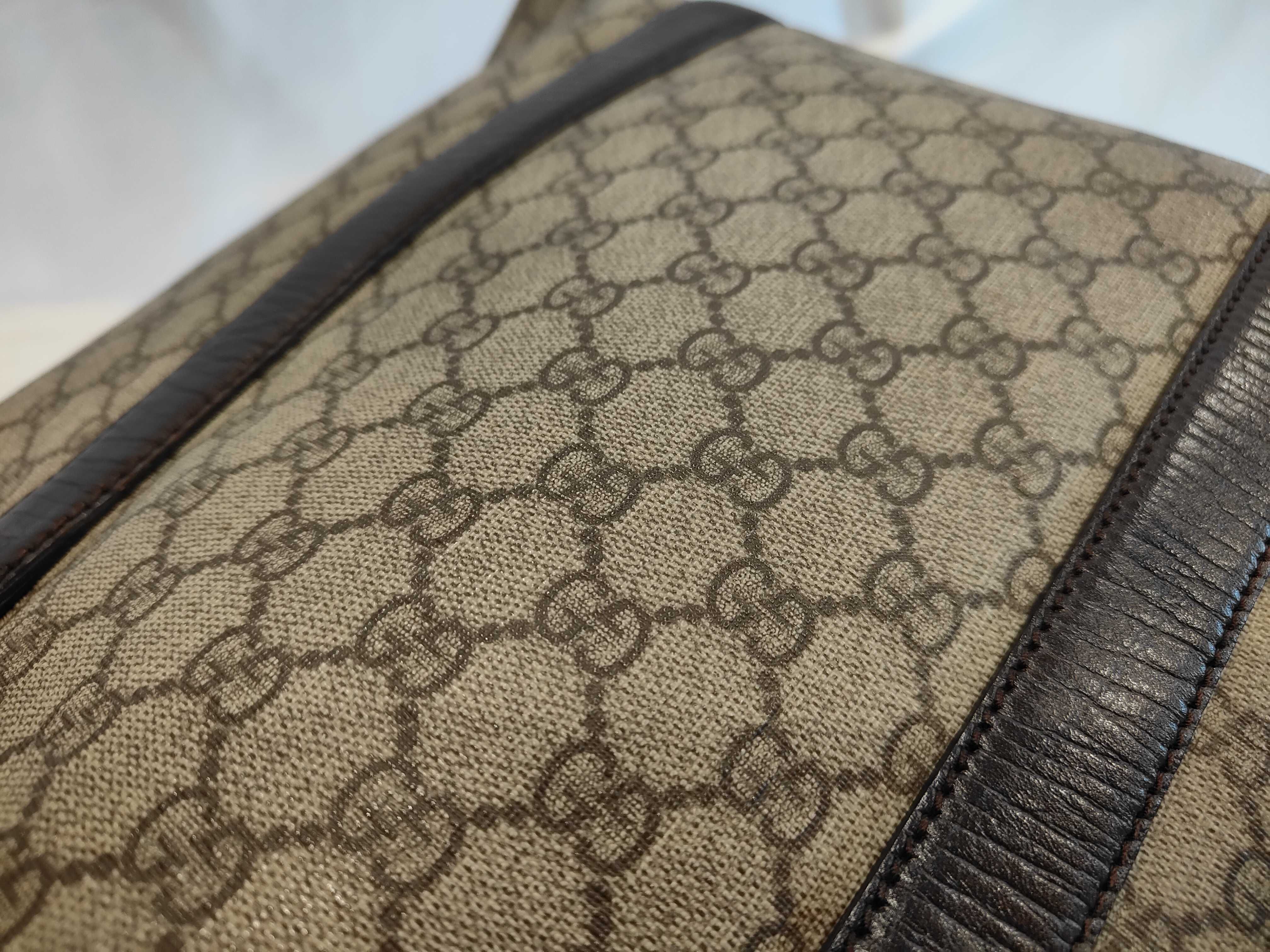 GG Supreme Handbag, Brown Tote Bag — view 10