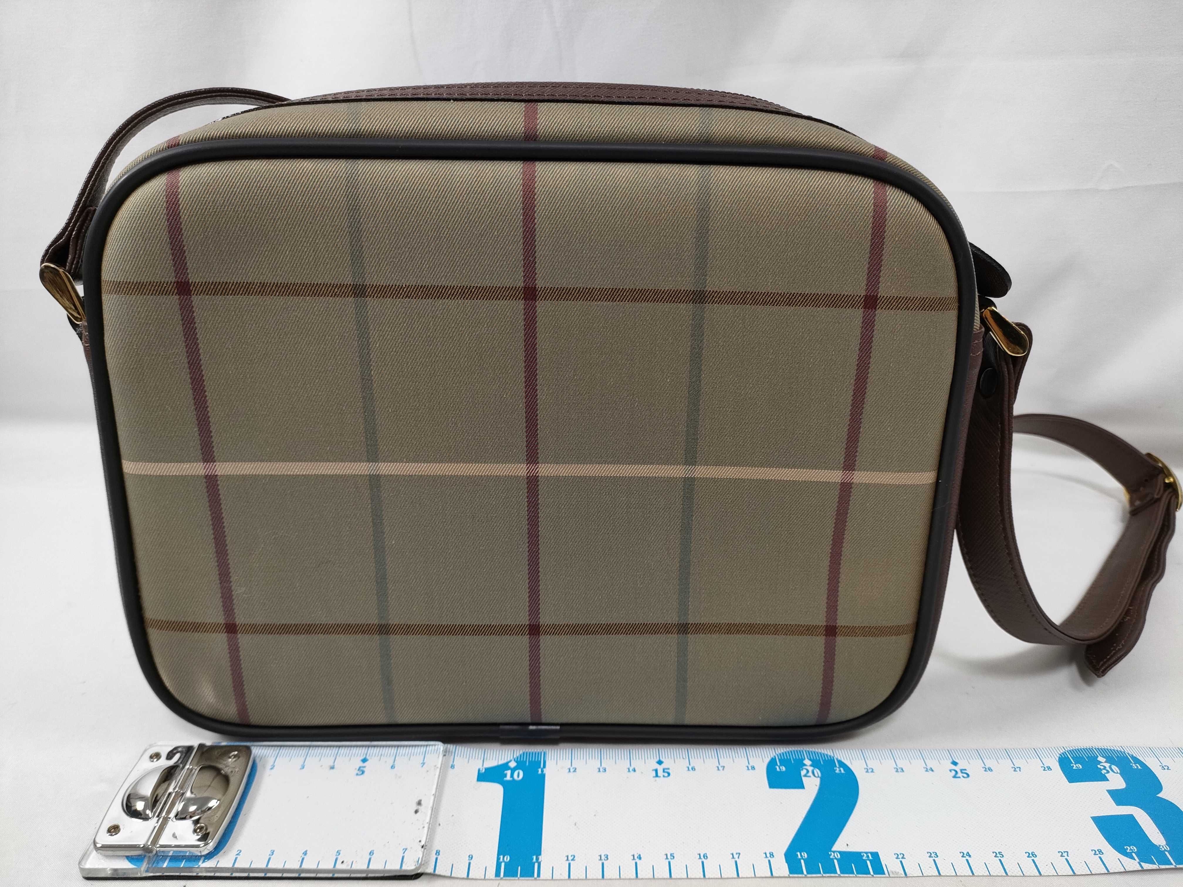 Nova Check Horse Logo Shoulder Bag — view 2
