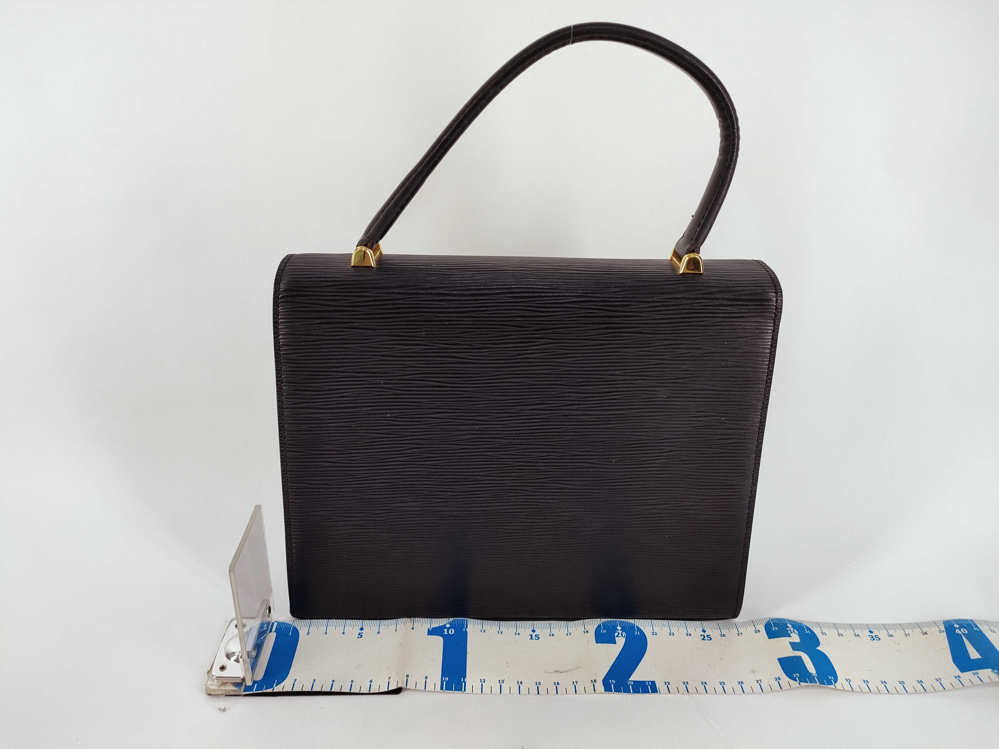 Epi Leather Handbag M52372 MI0924 Black — view 2