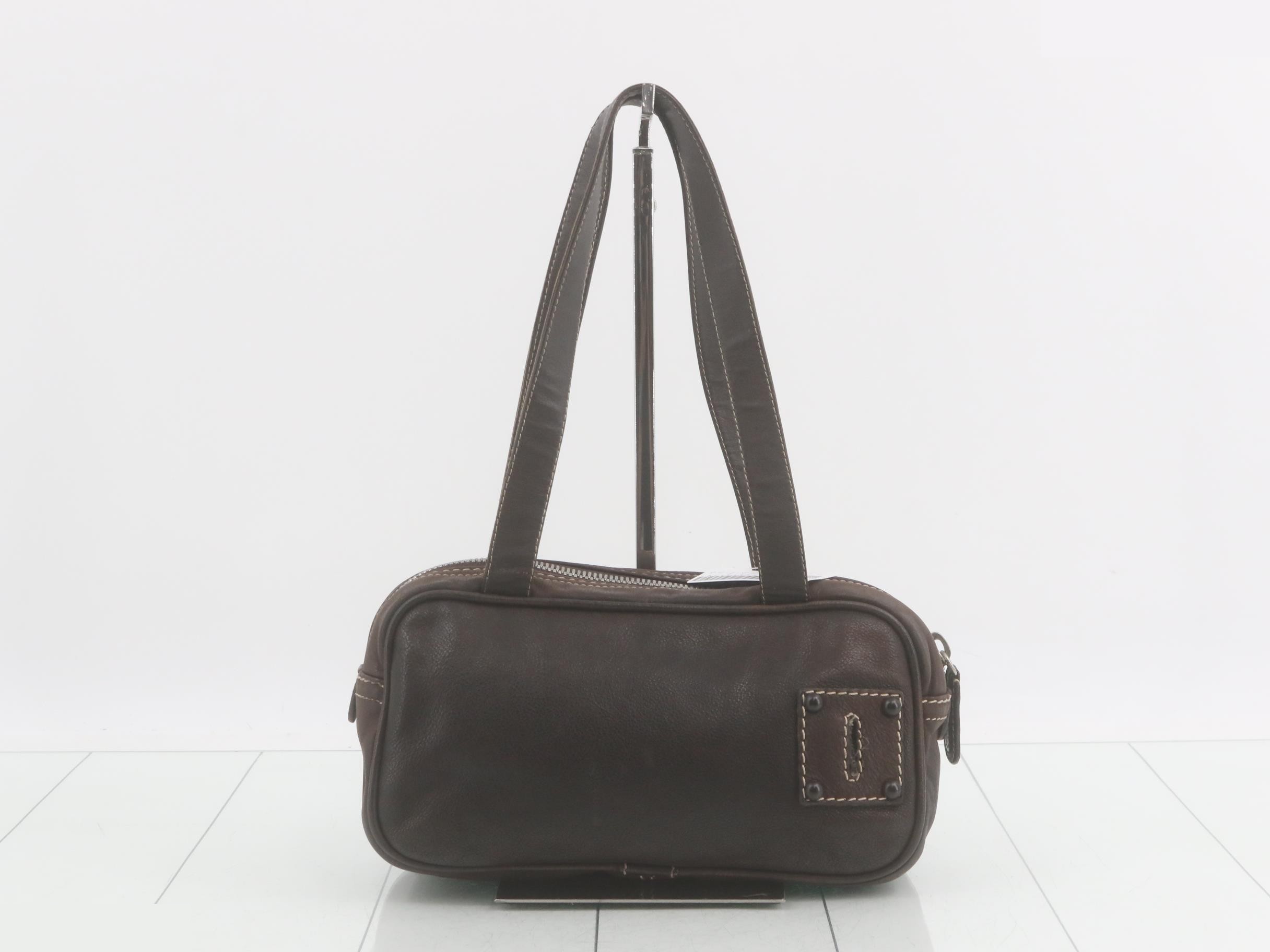 Anagram Leather Handbag — view 2