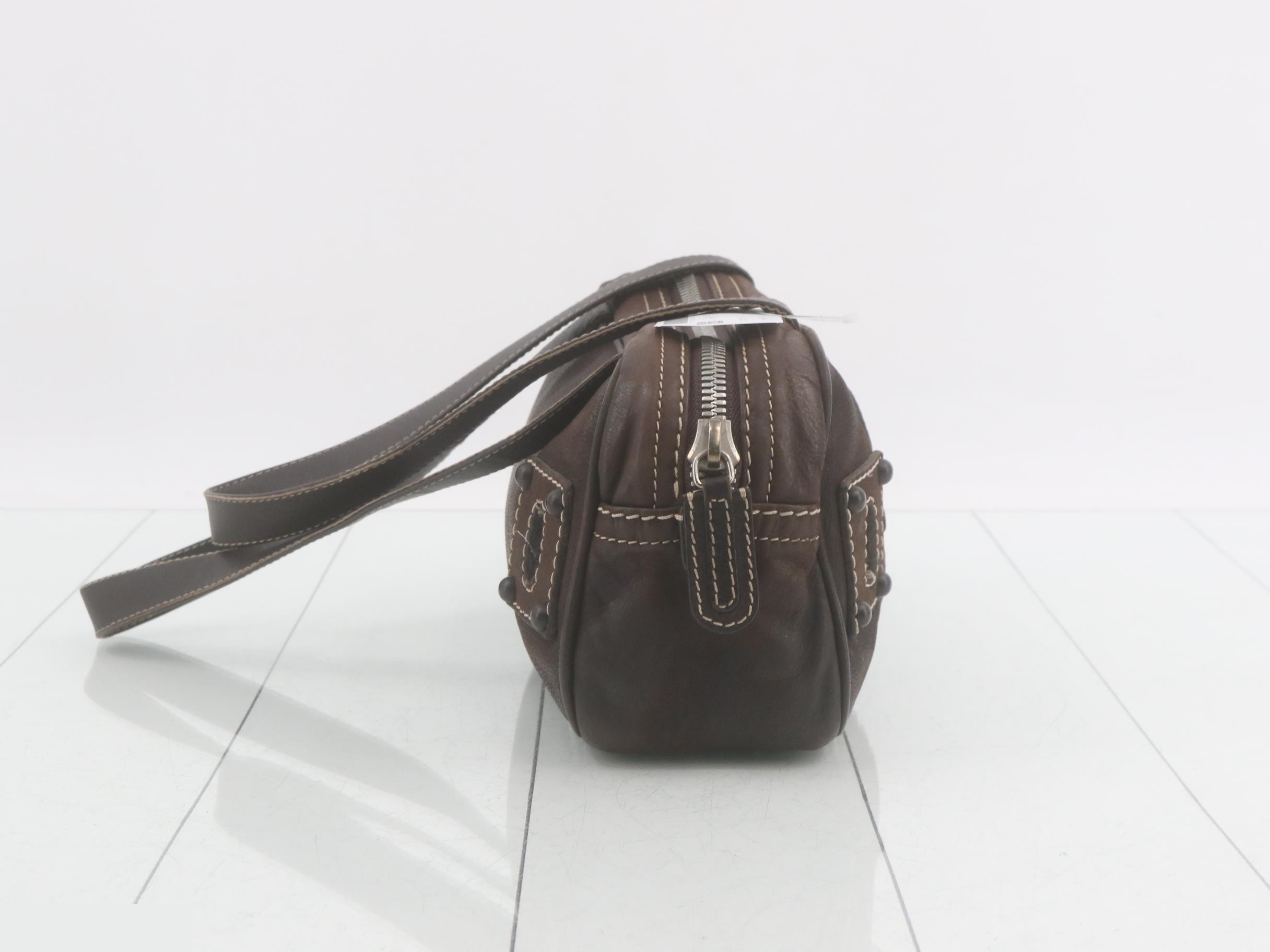 Anagram Leather Handbag — view 4