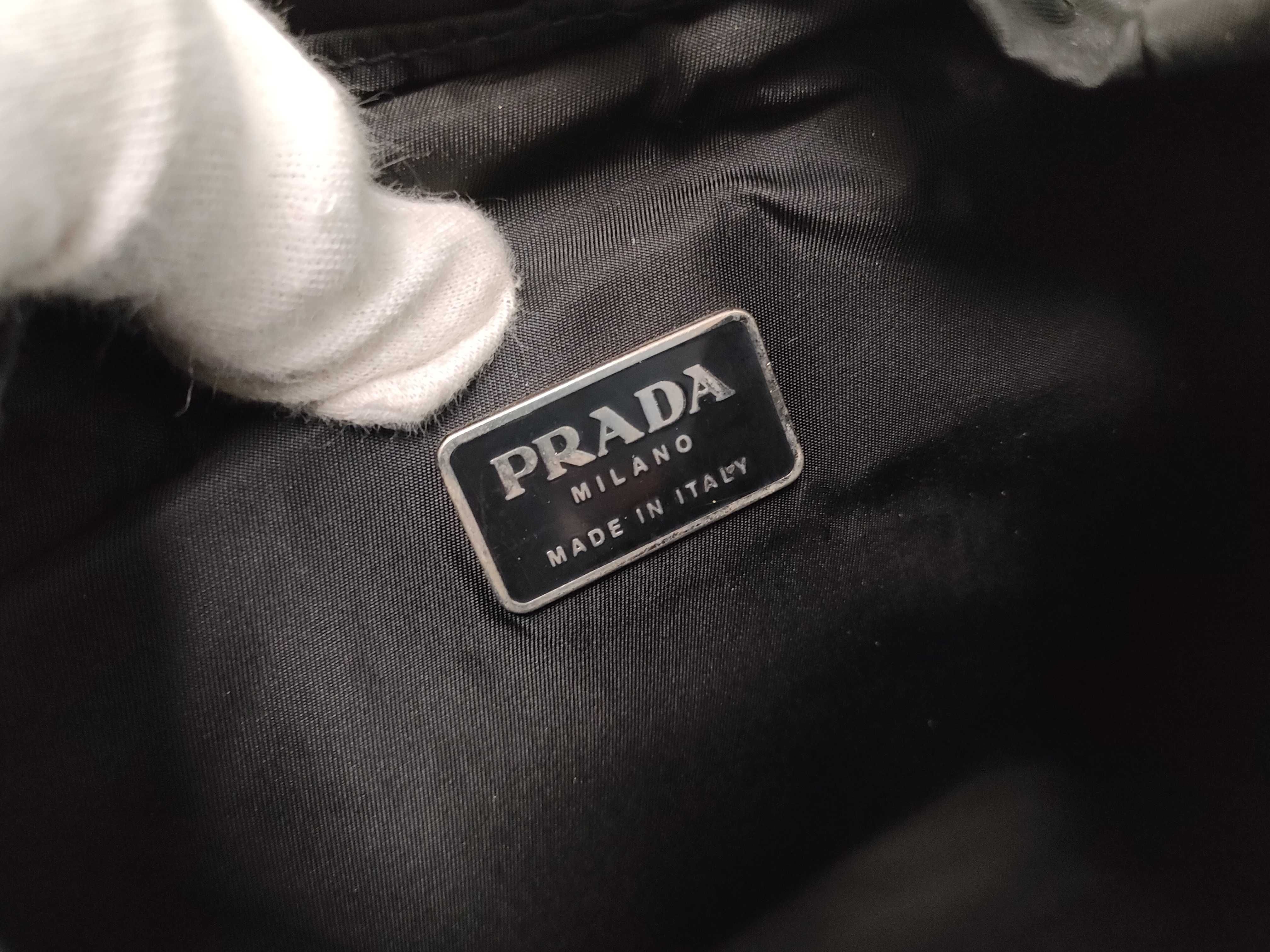 nylon backpack, black nylon rucksack. — view 10