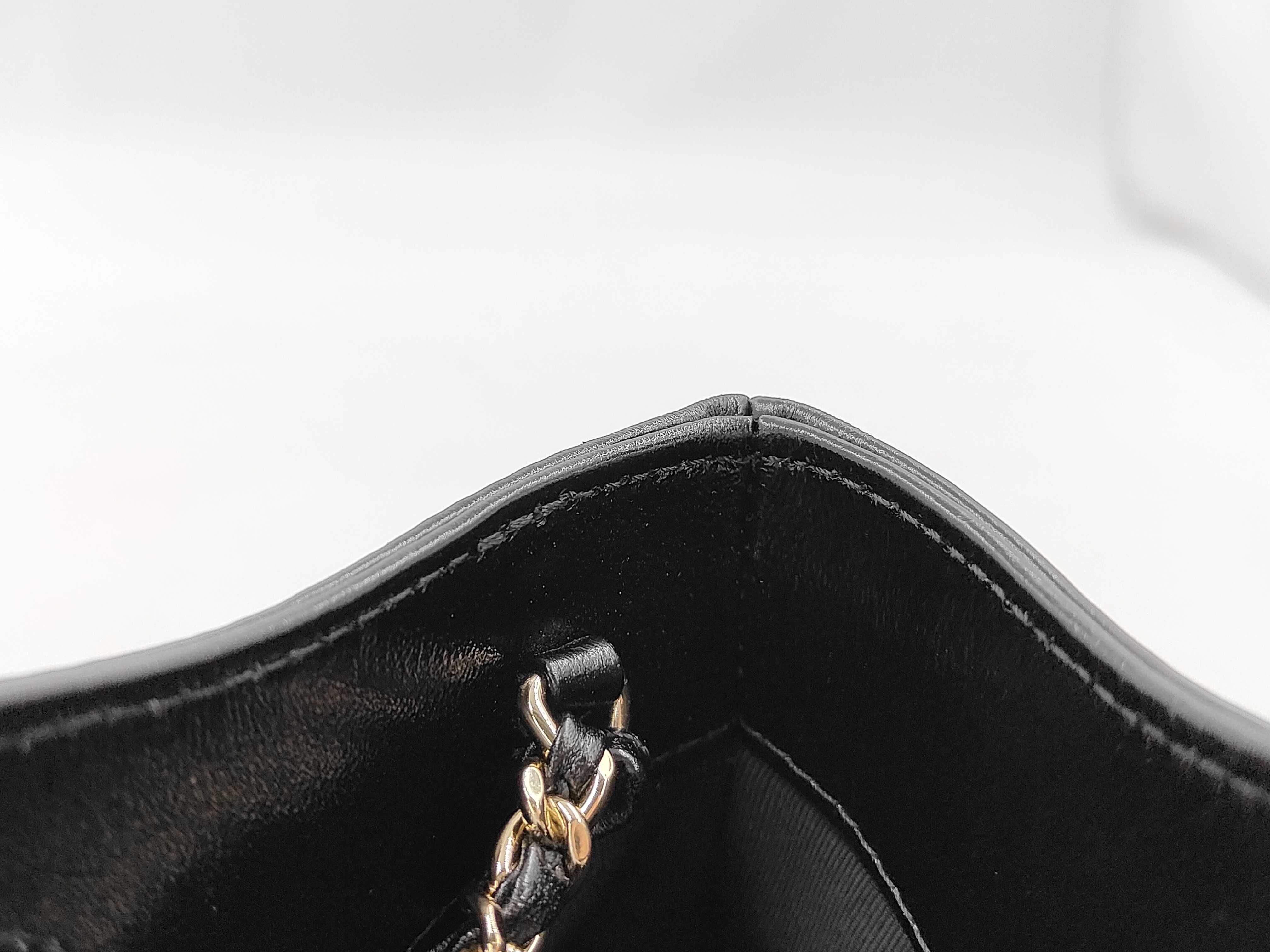 Grained Calfskin Black 31BAG RFID Shoulder Bag — view 14