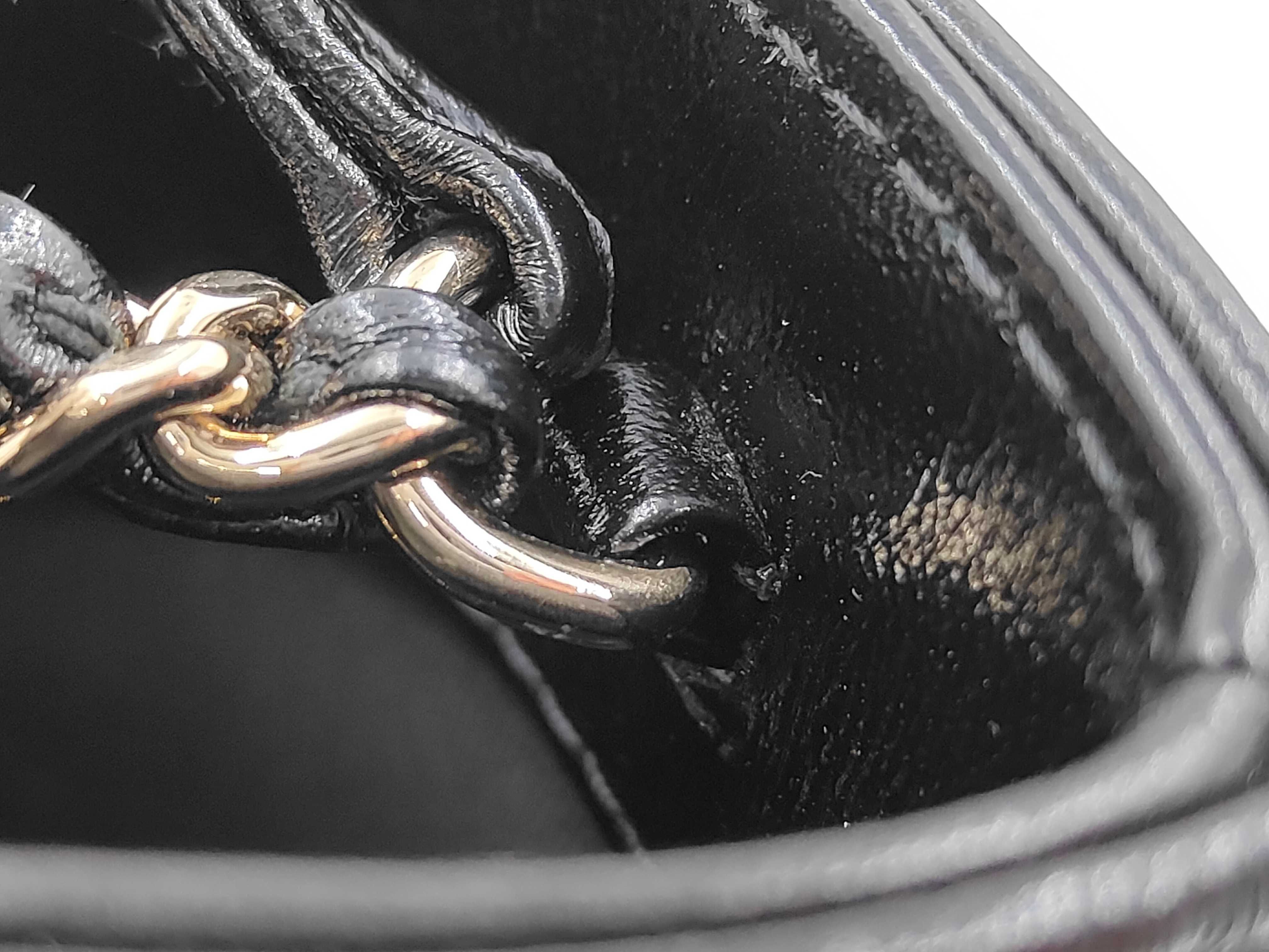 Grained Calfskin Black 31BAG RFID Shoulder Bag — view 6