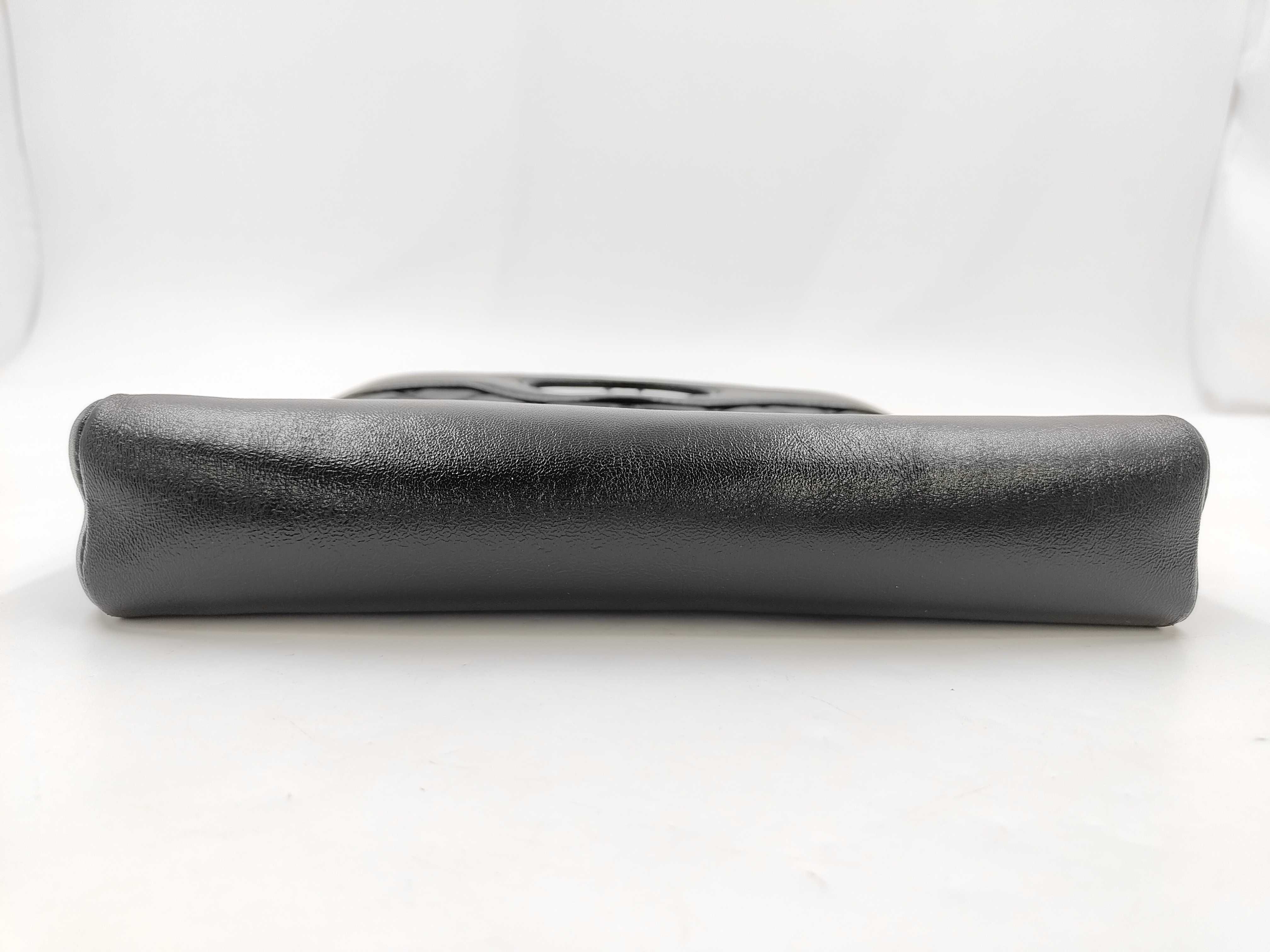Grained Calfskin Black 31BAG RFID Shoulder Bag — view 7