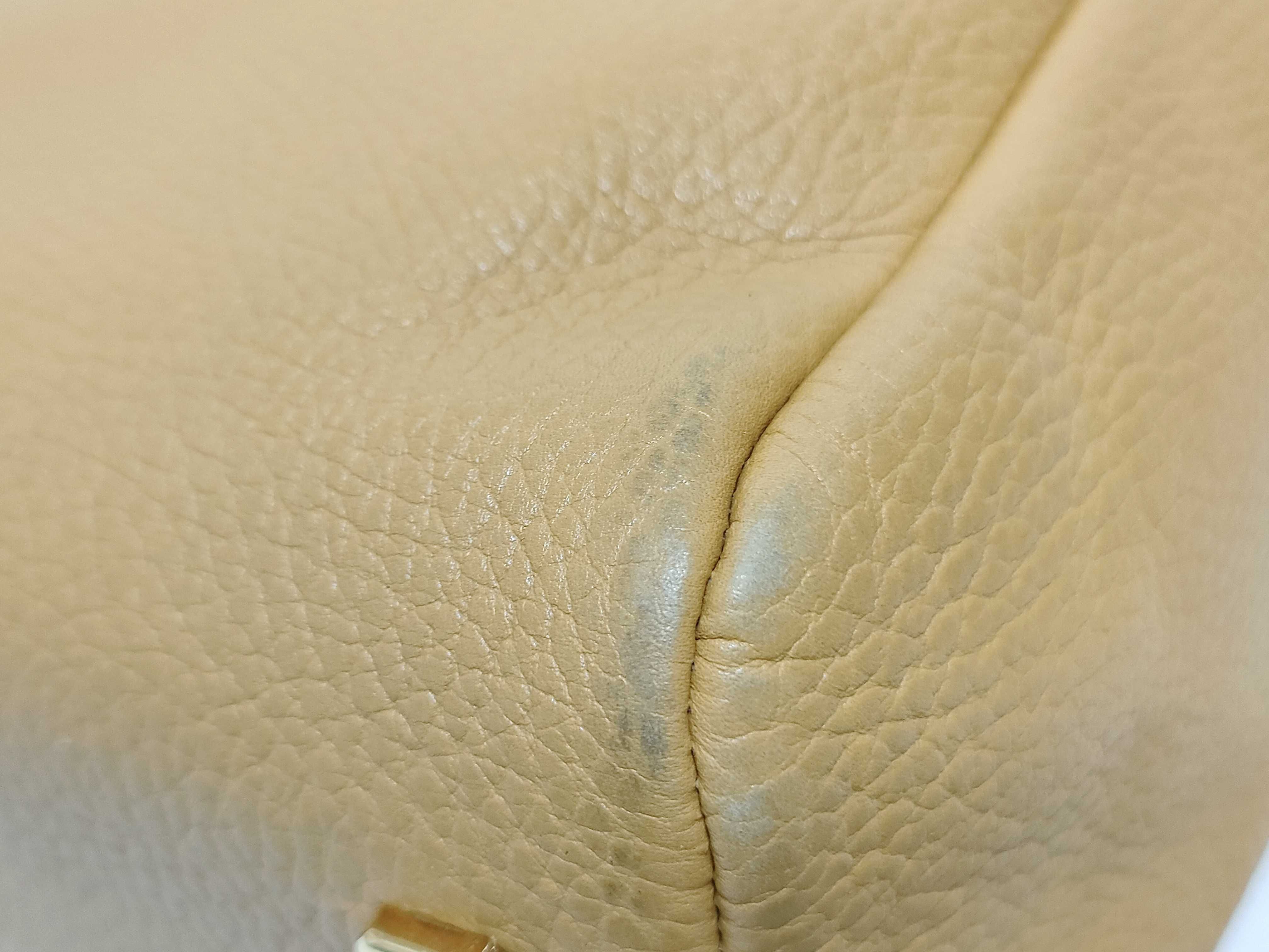 handbag, leather, yellow handbag — view 7