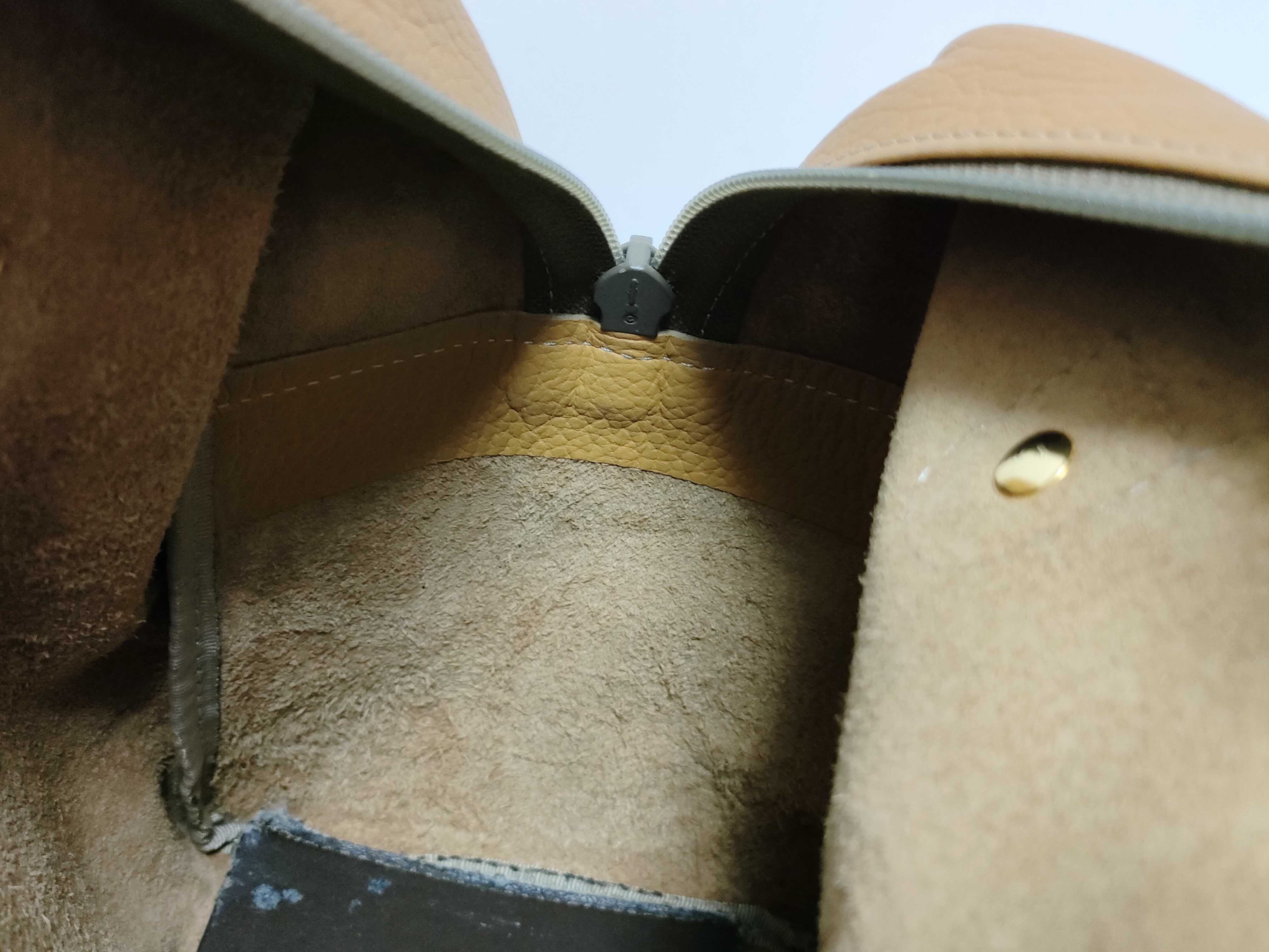 handbag, leather, yellow handbag — view 9