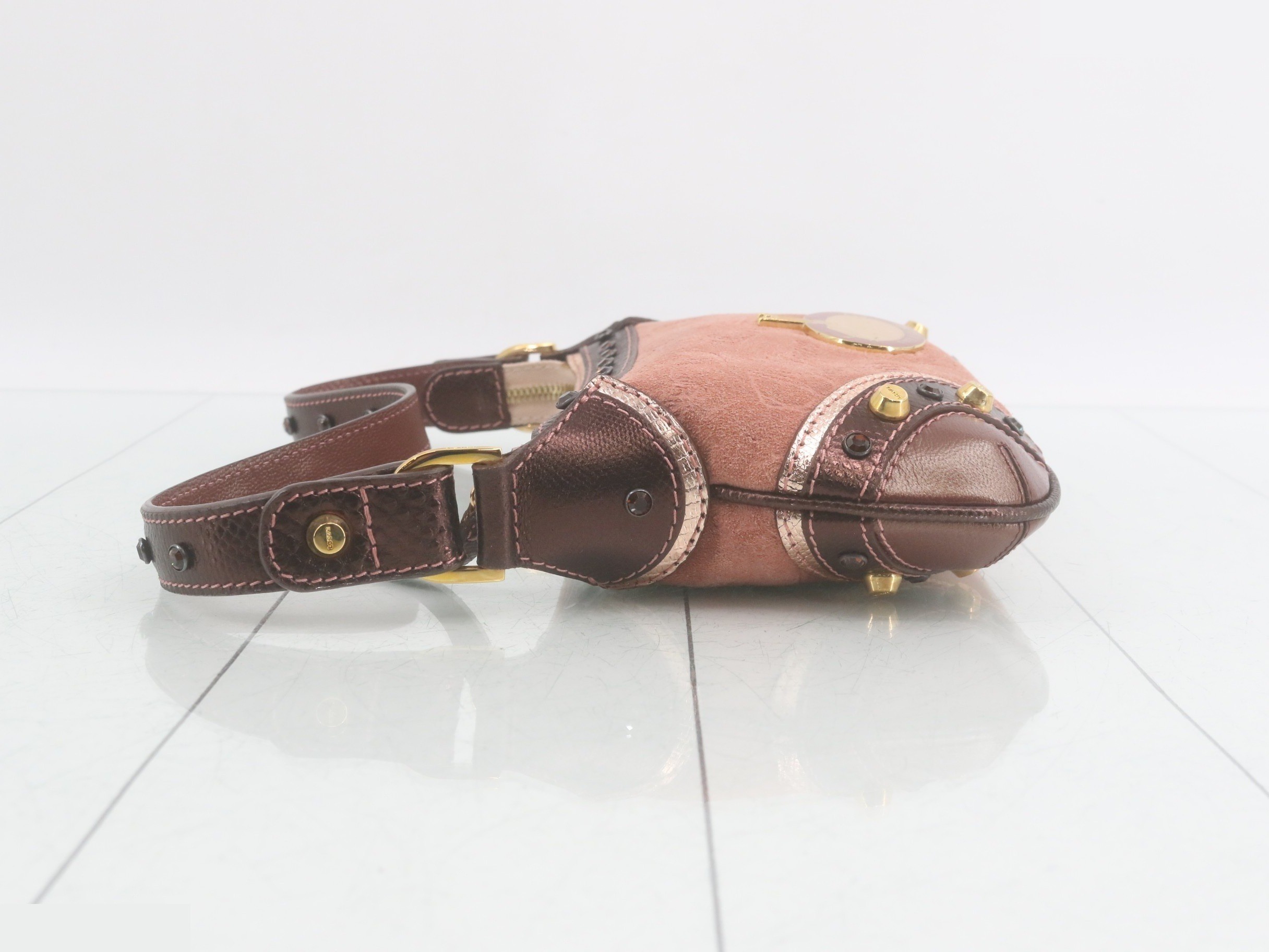160th Anniversary Suede Leather One-Shoulder Bag — view 4