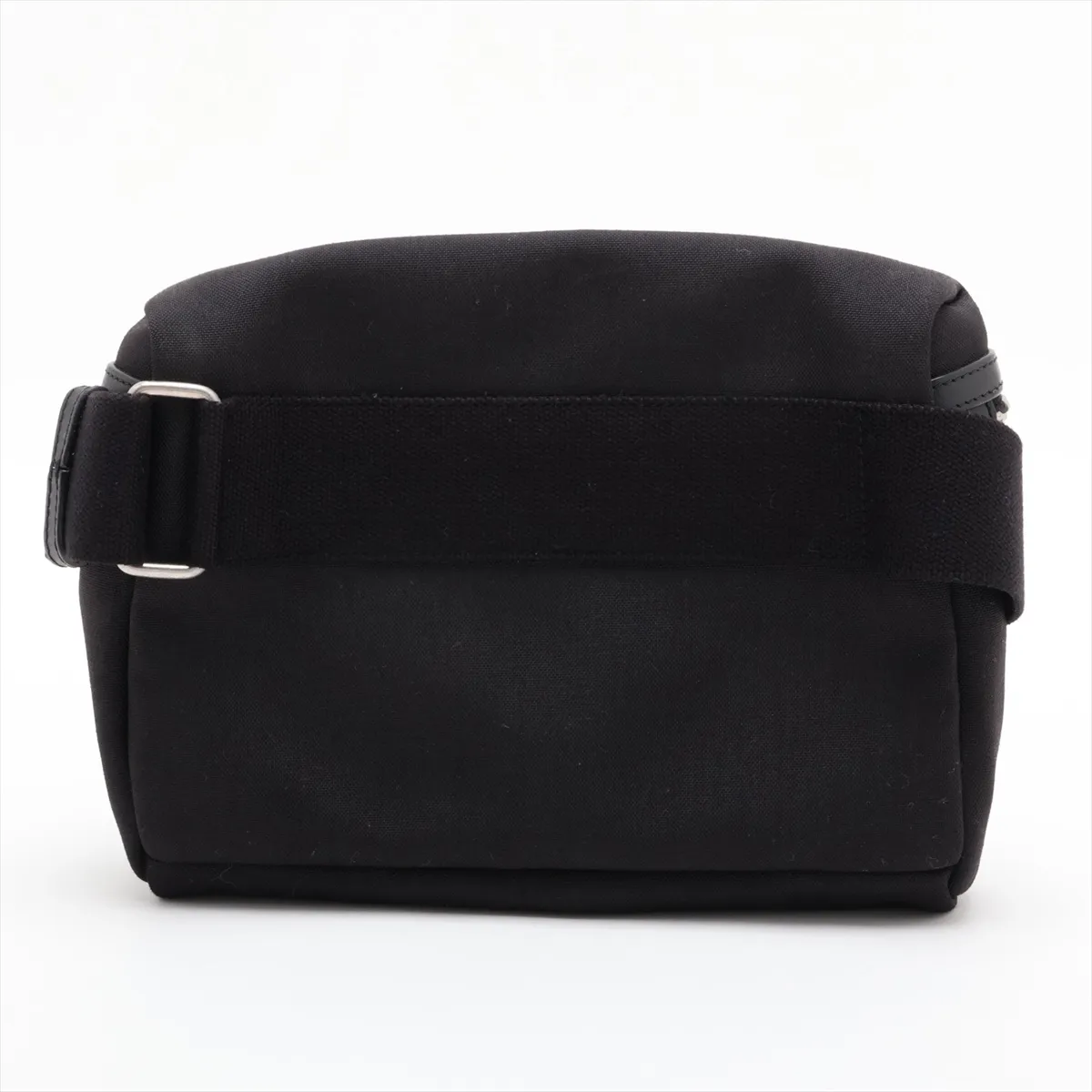 Belt Bag, Canvas x Leather Body Bag, Black, 634717 — view 2