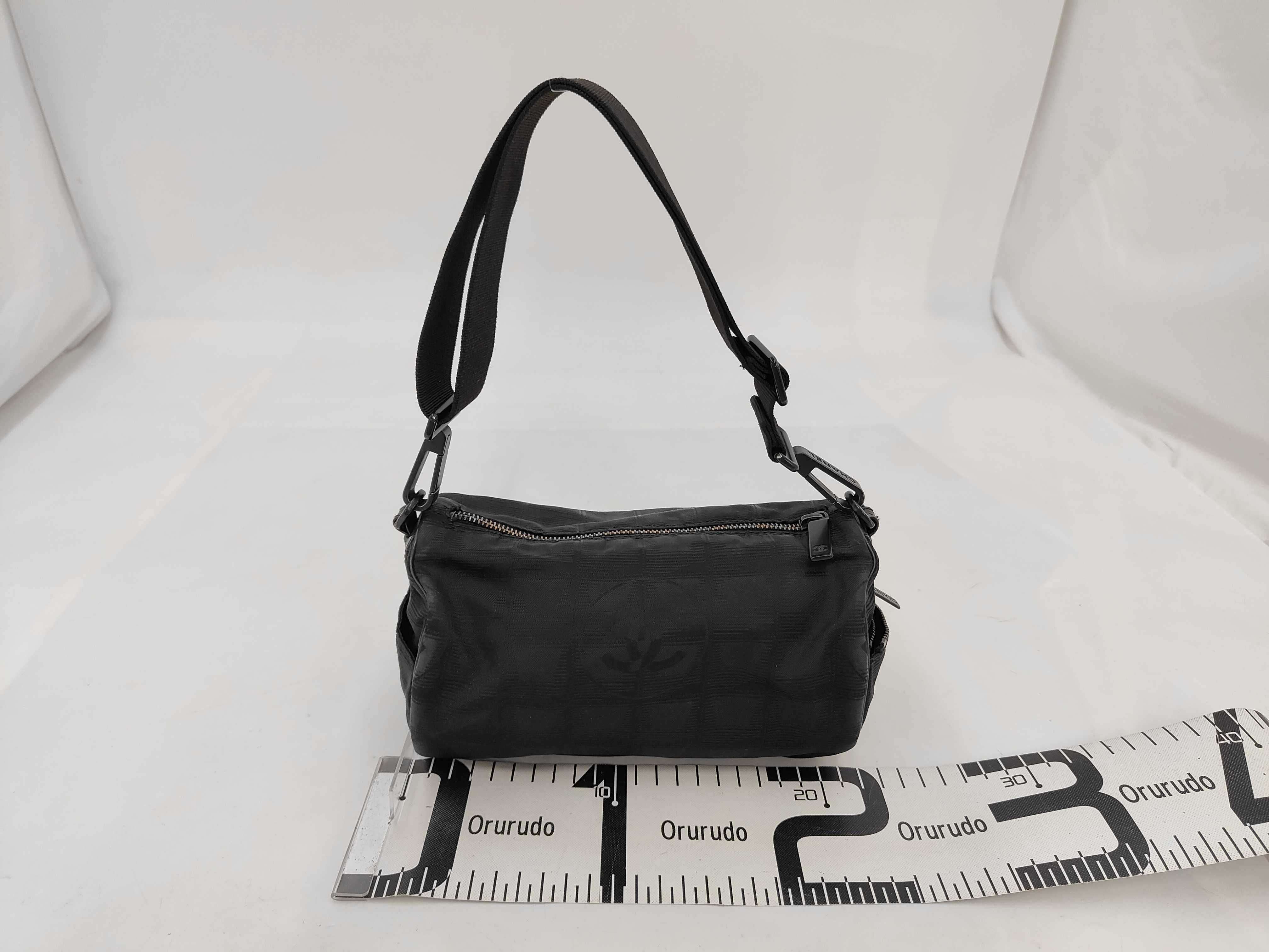 New Travel Line Nylon Black Handbag — view 2