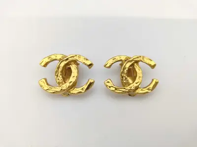 Coco Mark Gold Earrings