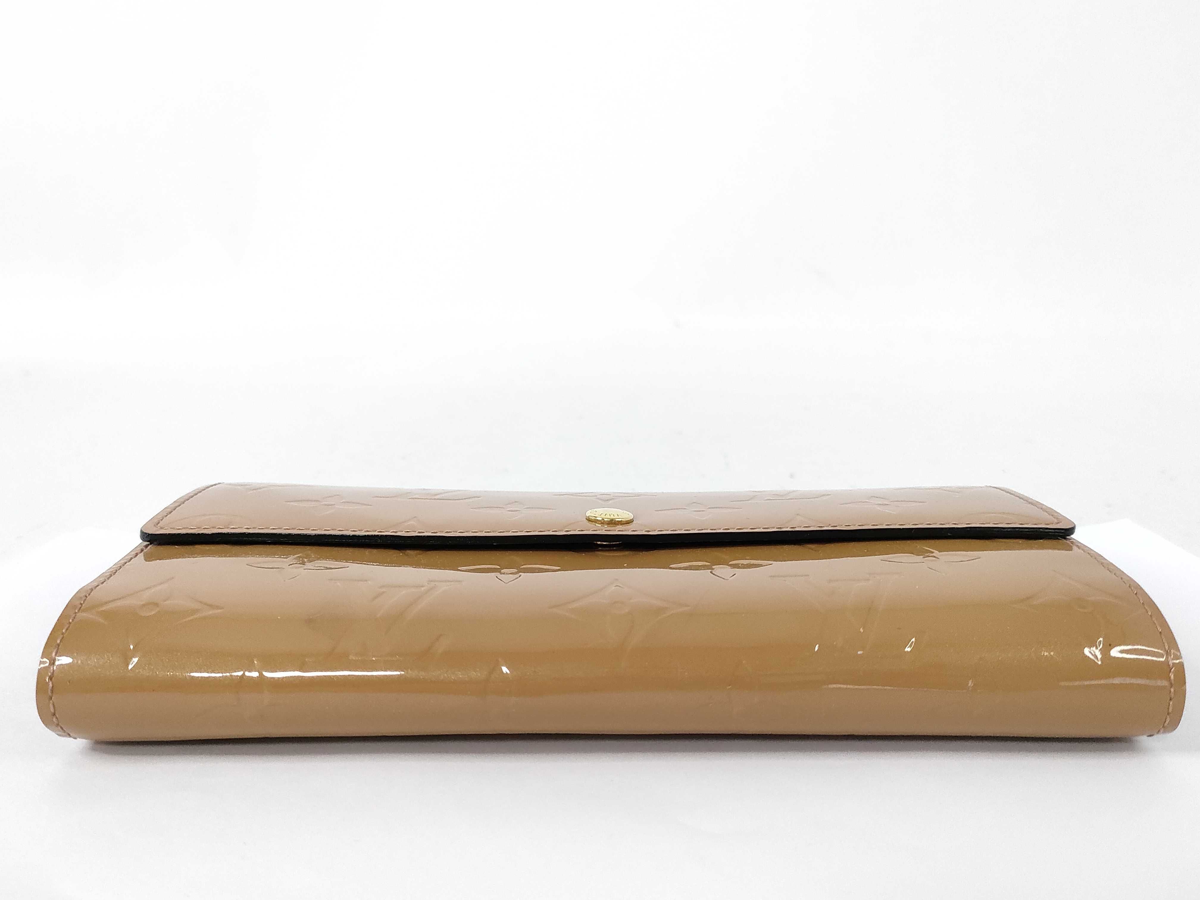 Vernis Portefeuille Sarah Wallet with Initials — view 6