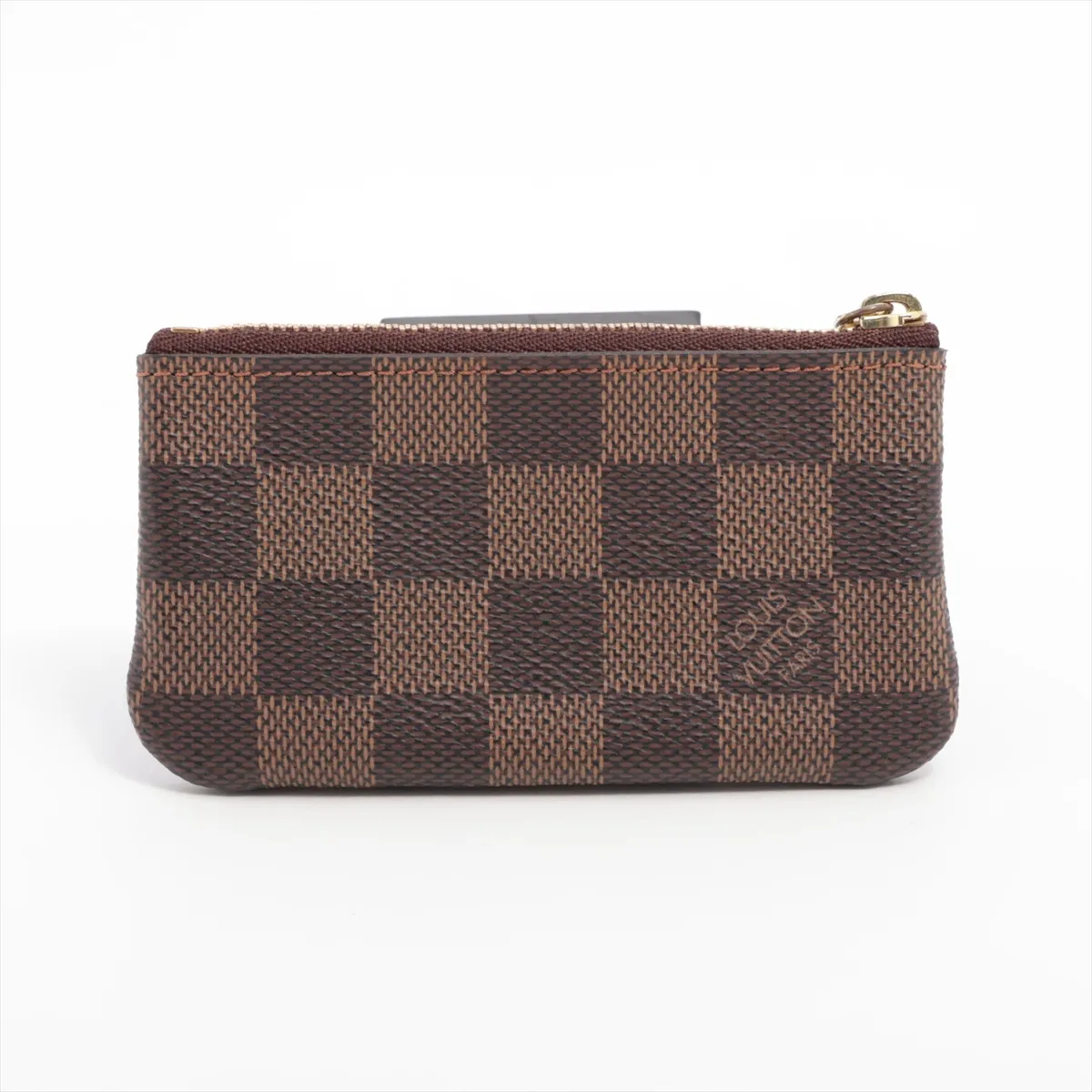 Damier Pochette Clé N62658 CA0037 Brown Coin Case — view 2