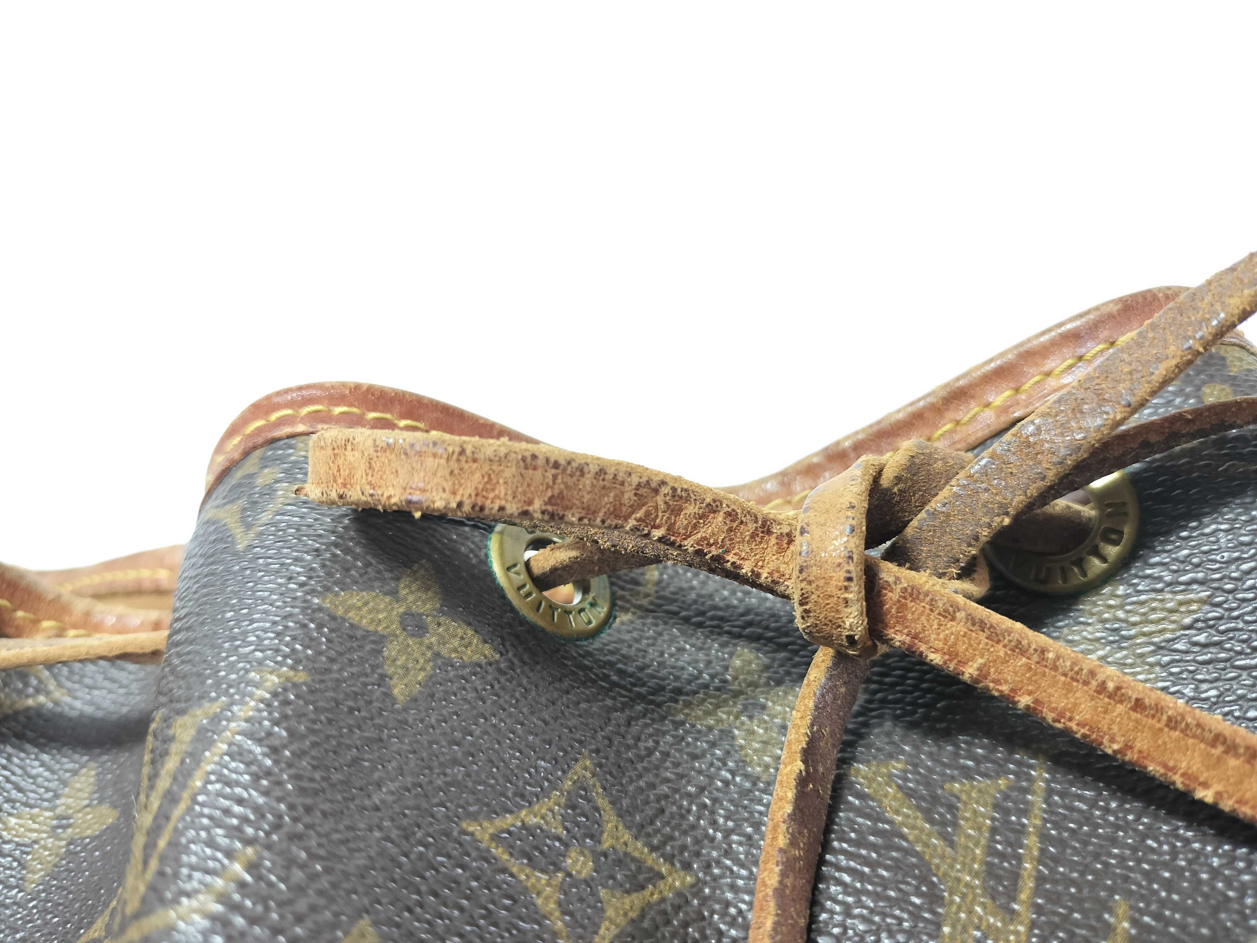 Monogram Vuitton Noe Shoulder Bag — view 9