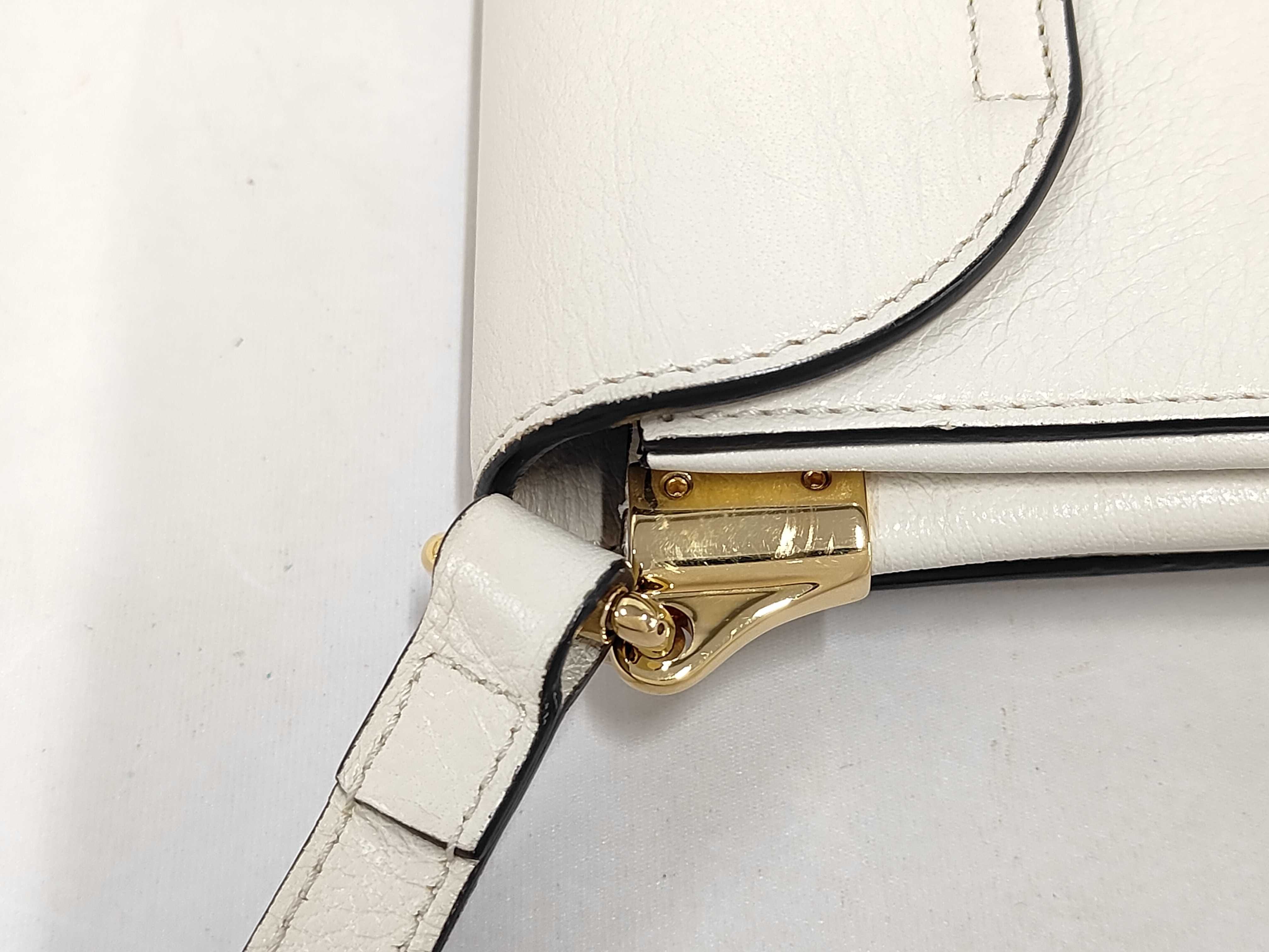 Tiger Head Animalier Leather Shoulder Bag — view 6