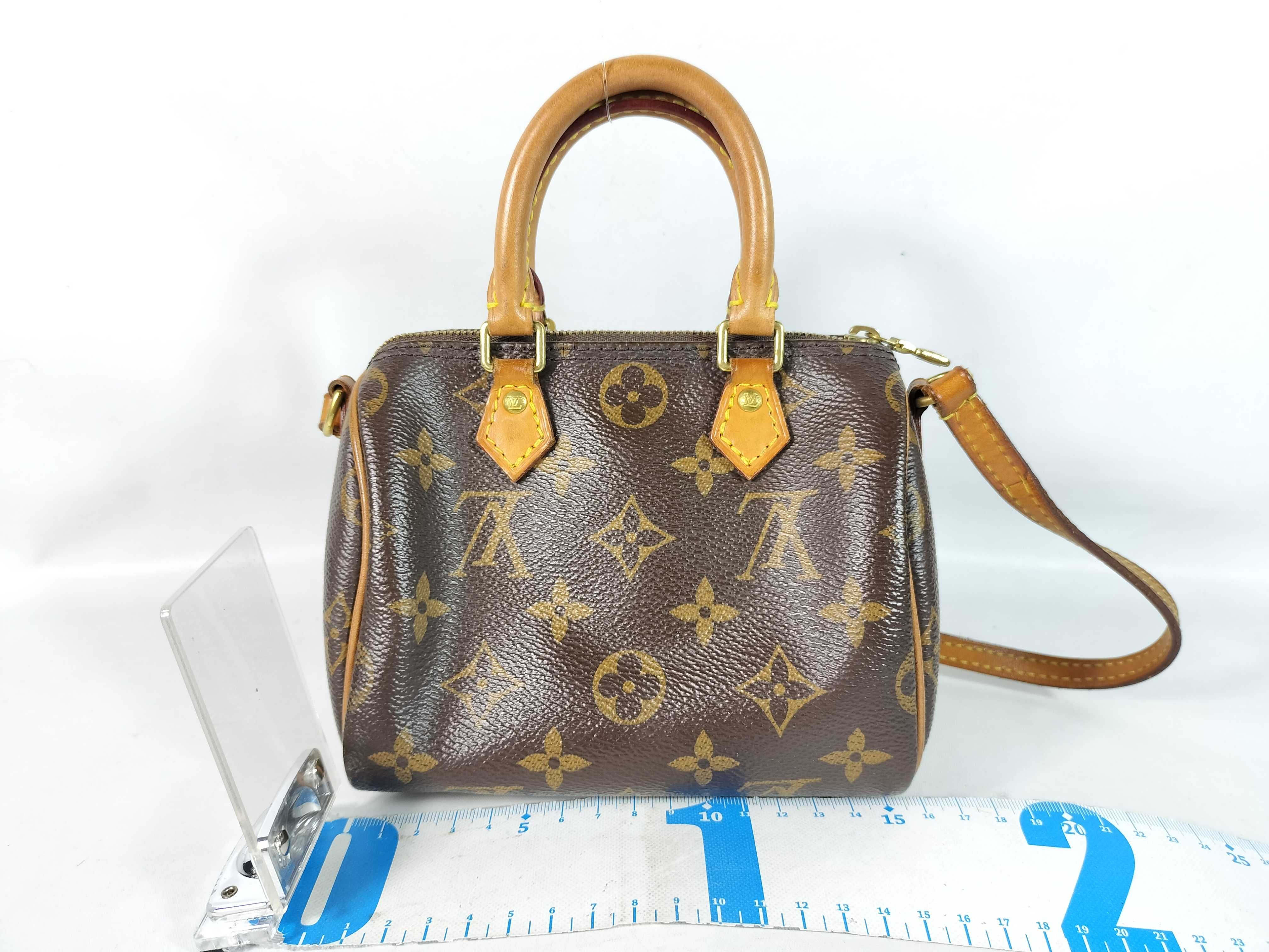 Monogram Louis Vuitton Speedy Brown Monogram Shoulder Bag Handbag — view 2