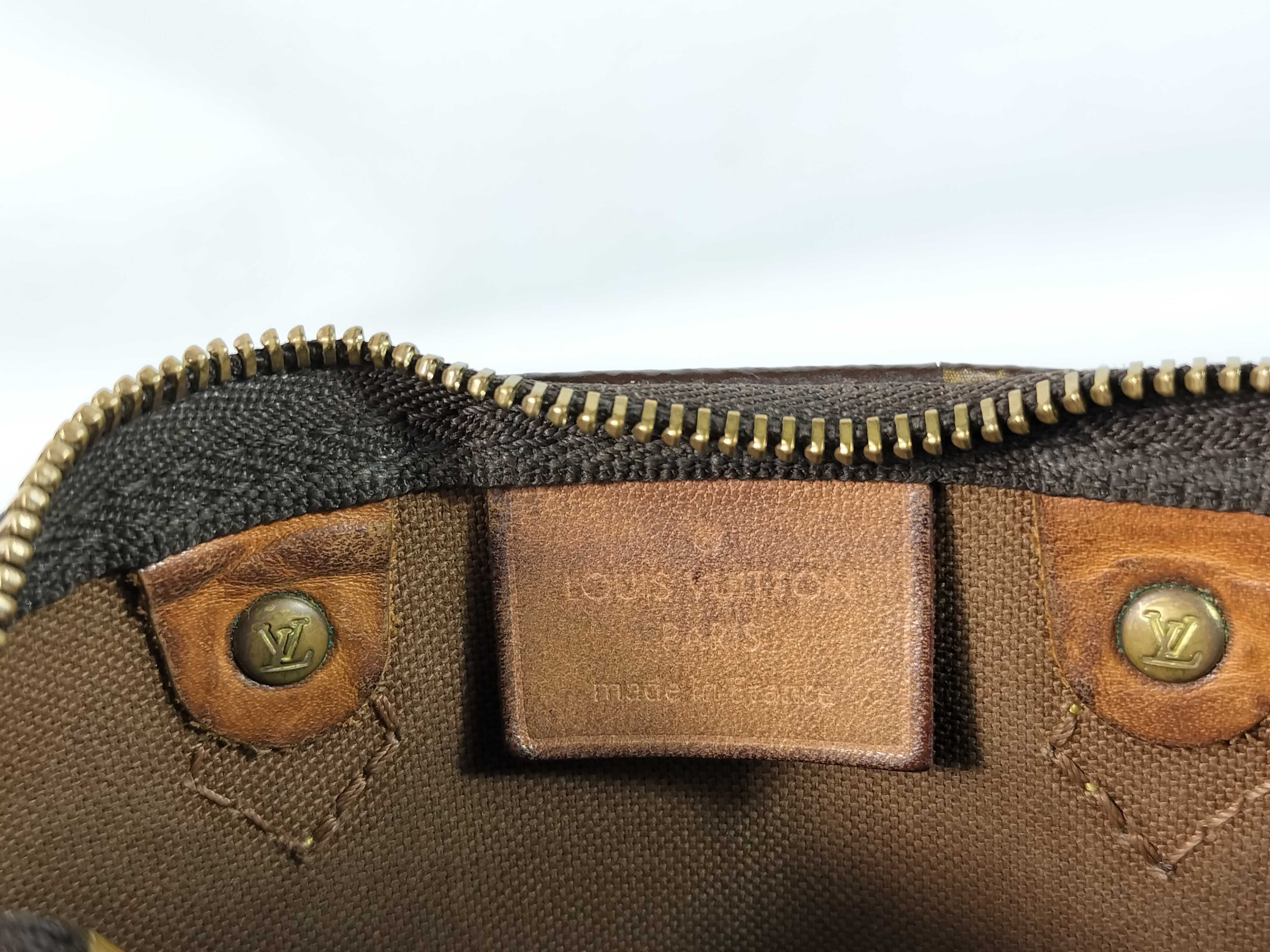 Monogram Louis Vuitton Speedy Brown Monogram Shoulder Bag Handbag — view 11