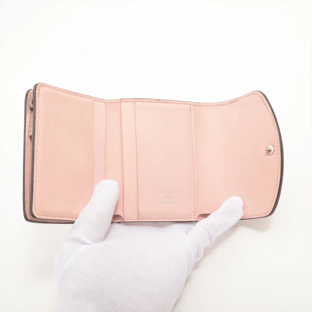 Mahina Portefeuille Iris XS M80491 Rose Ballerine Compact Wallet (RFID detected, gradient finish) — view 4
