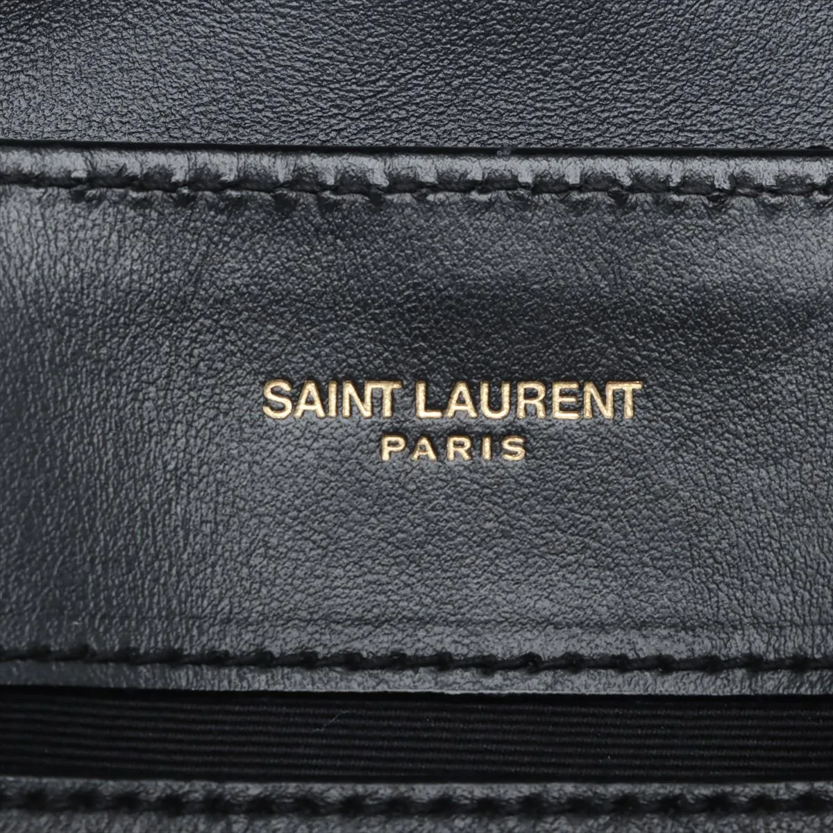 Loulou Leather Chain Shoulder Bag, Black, 494699 — view 11