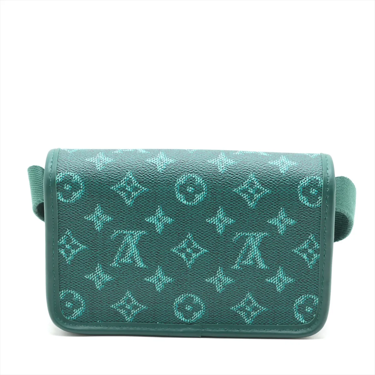 Monogram Heritage Bosfall Wearable Wallet M12637 Green RFID responsive — view 2