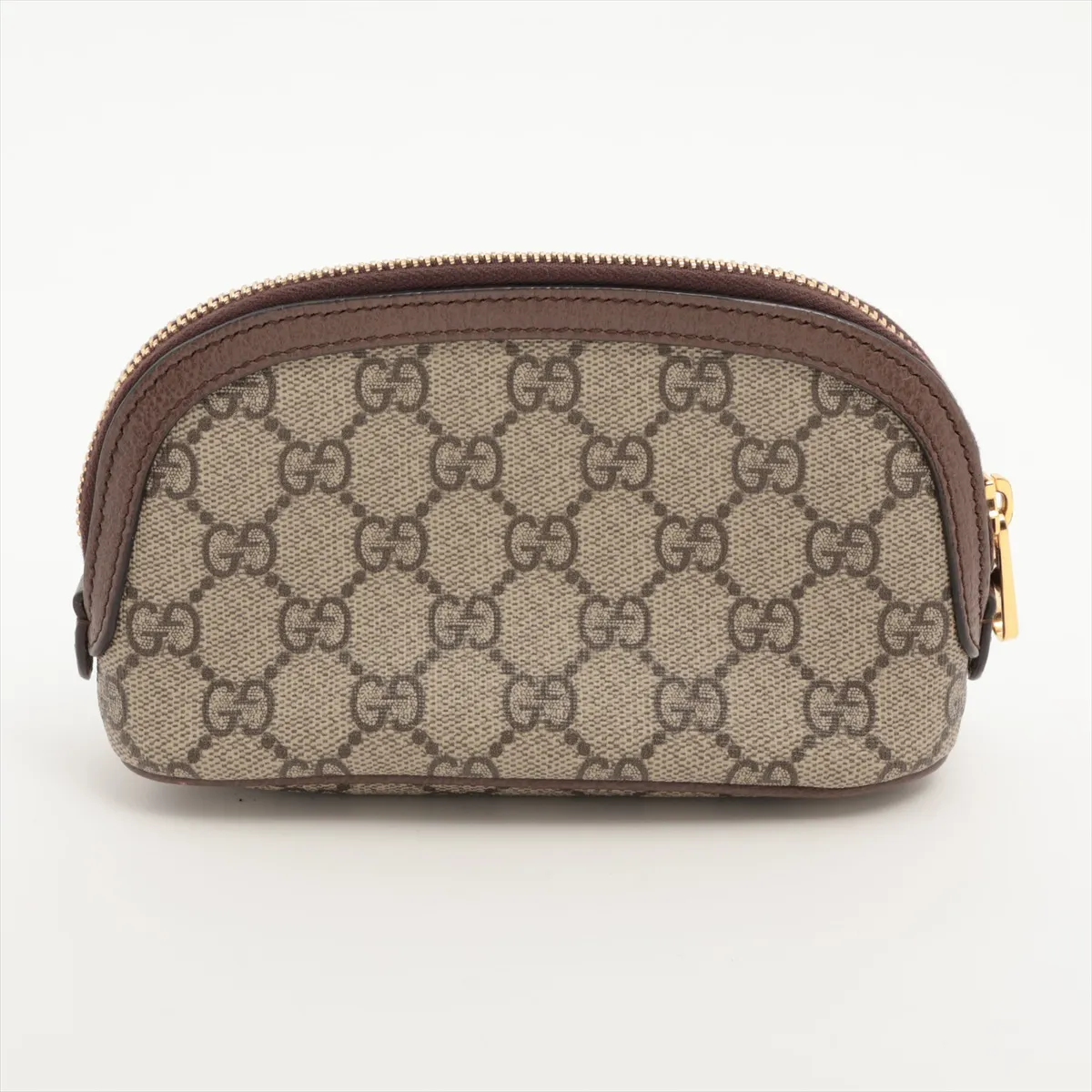 GG Supreme 625550 PVC x Leather Pouch, Beige — view 2