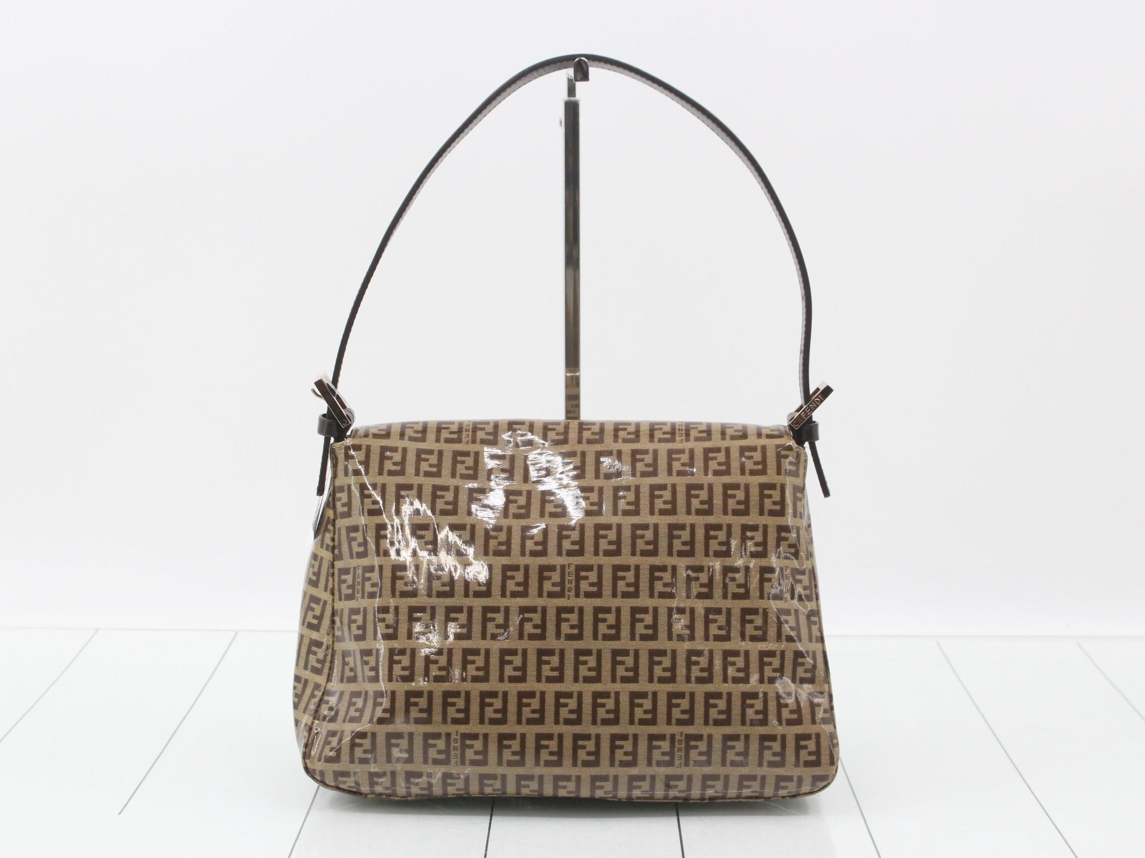One-shoulder bag, PVC x Zucchino leather, Mamma Bucket — view 2