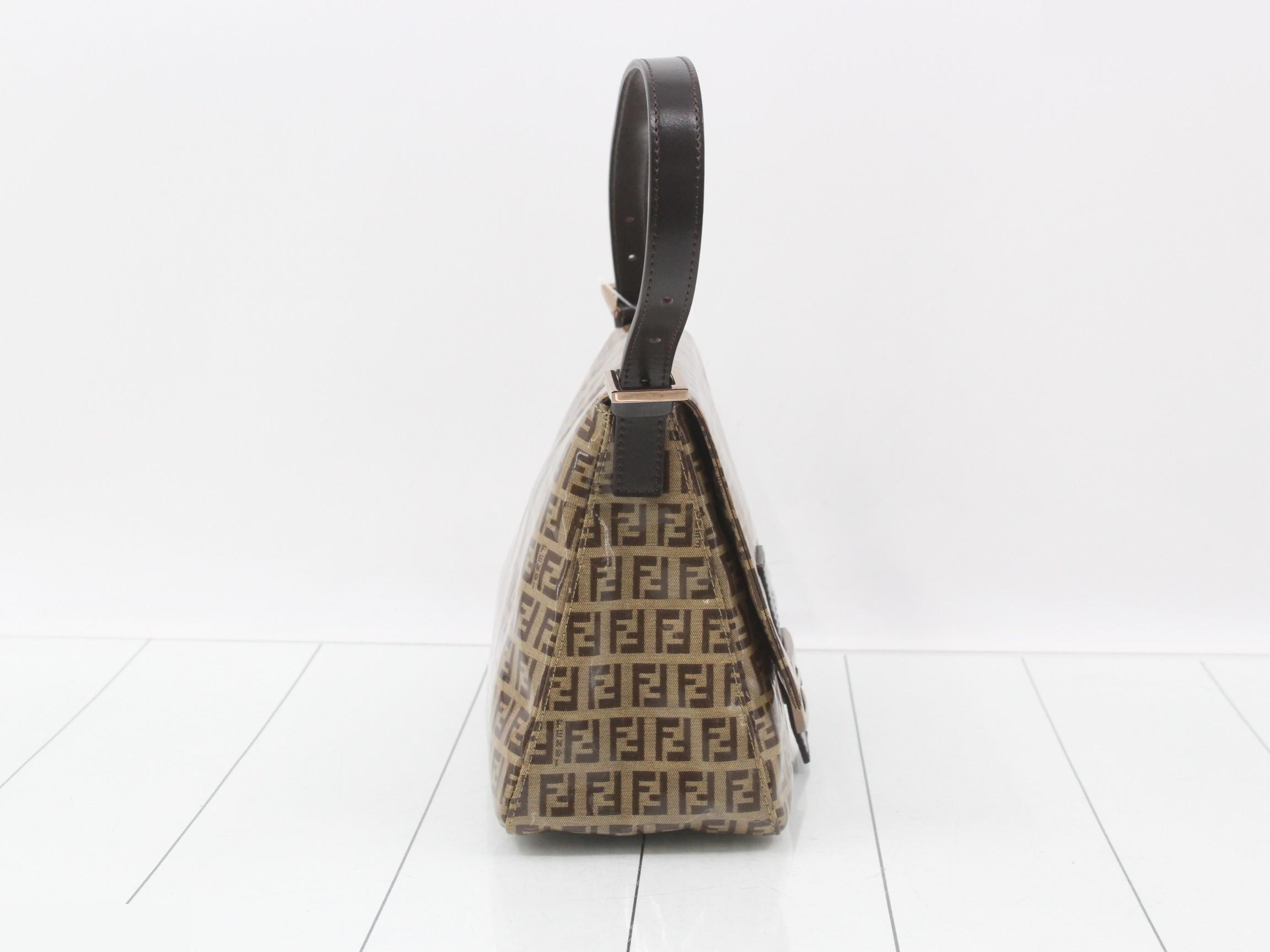 One-shoulder bag, PVC x Zucchino leather, Mamma Bucket — view 4