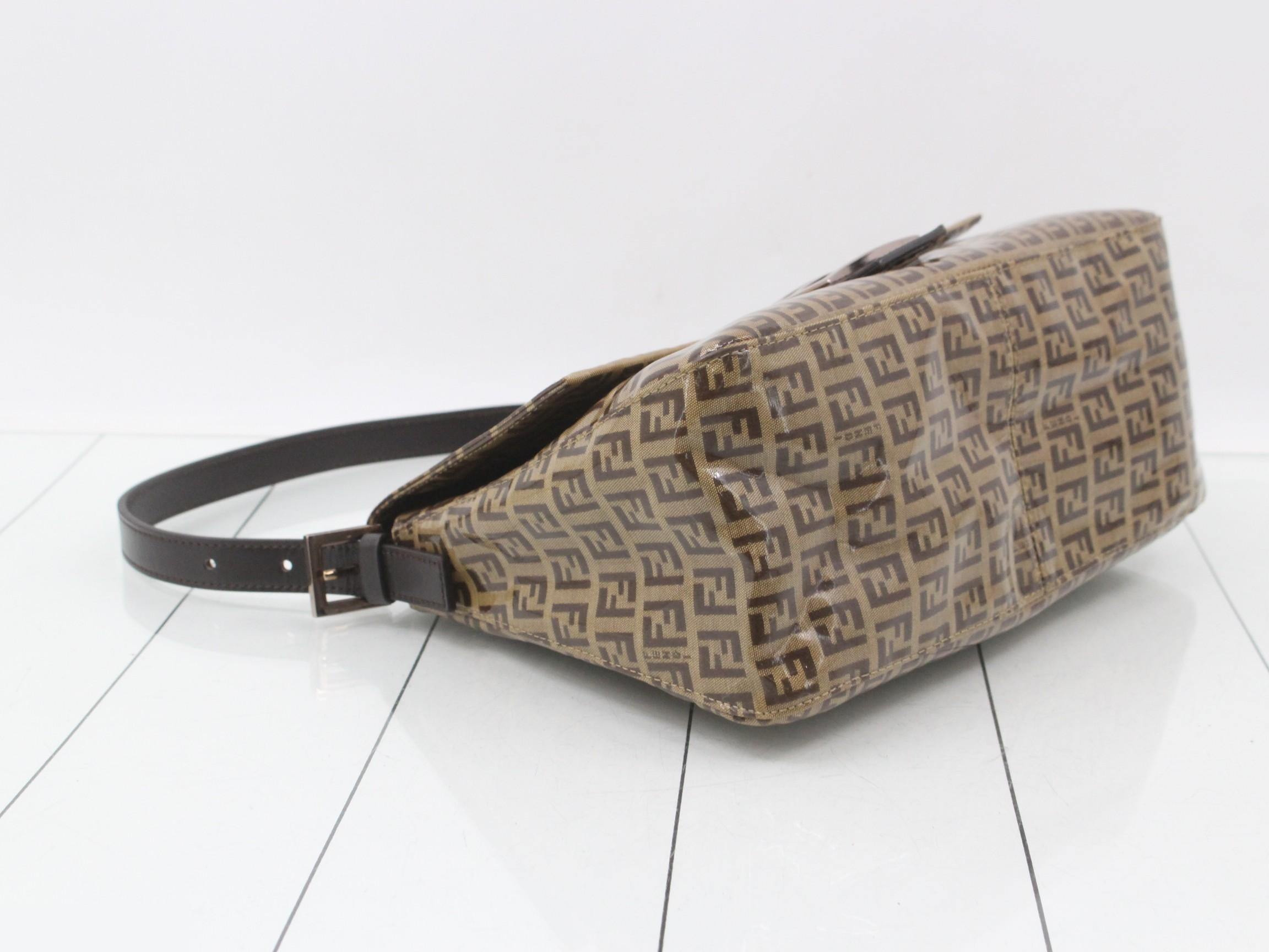 One-shoulder bag, PVC x Zucchino leather, Mamma Bucket — view 5