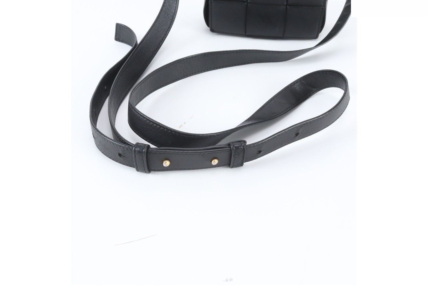 Maxi Intrecciato Candy Cassette Leather Shoulder Bag — view 2