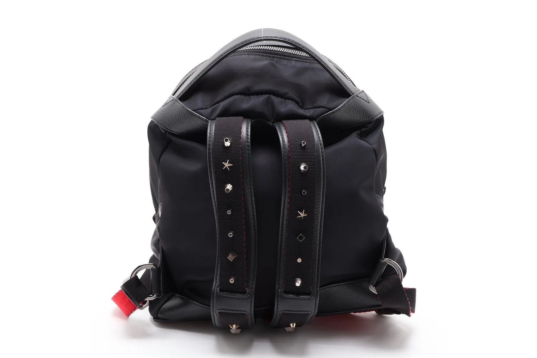 Leather Nylon Backpack — view 2