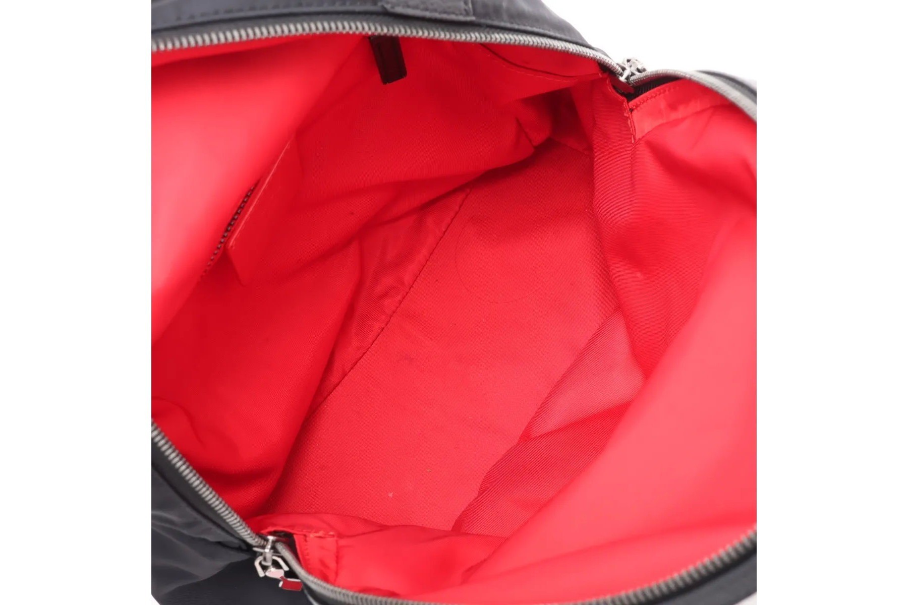 Leather Nylon Backpack — view 7