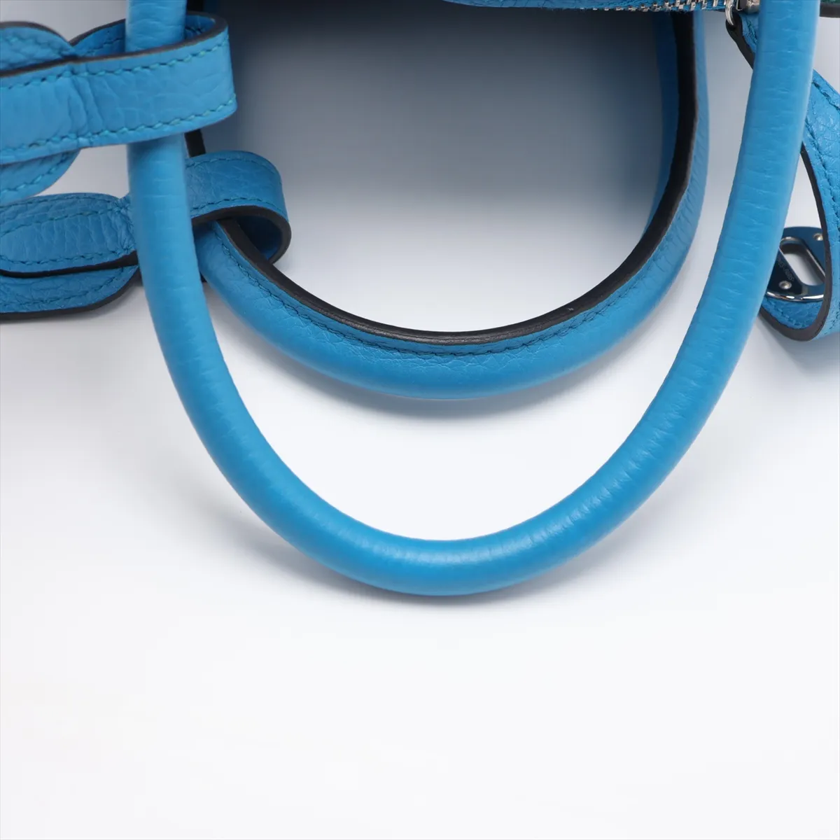 Lindy 30 Verso Taurillon Clemence Blue Zanzibar x Malachite Silver Hardware C: 2018 — view 5