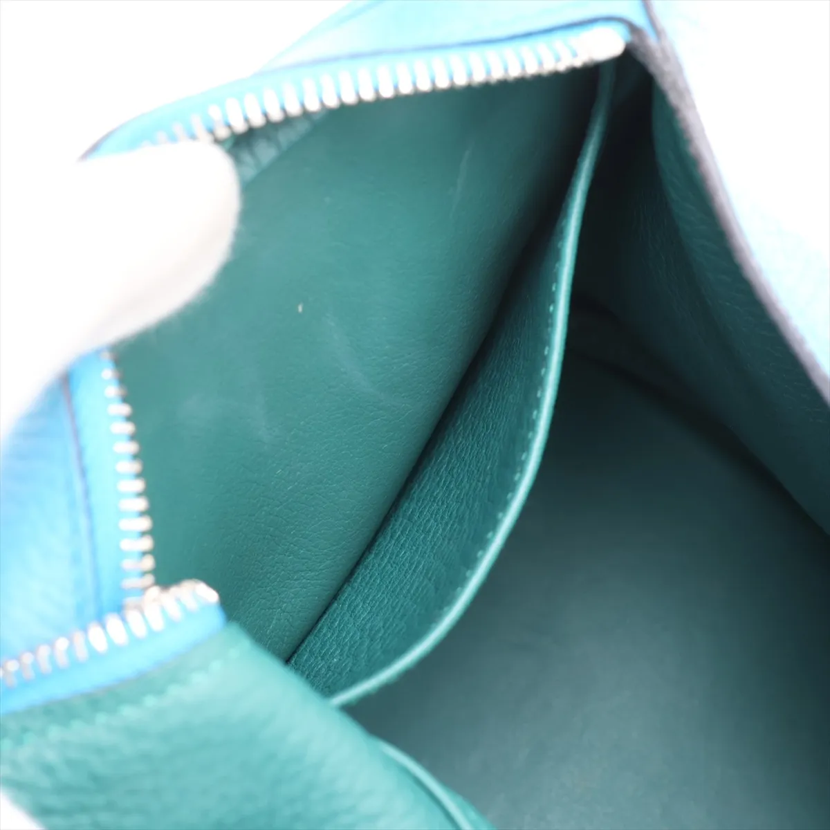 Lindy 30 Verso Taurillon Clemence Blue Zanzibar x Malachite Silver Hardware C: 2018 — view 9