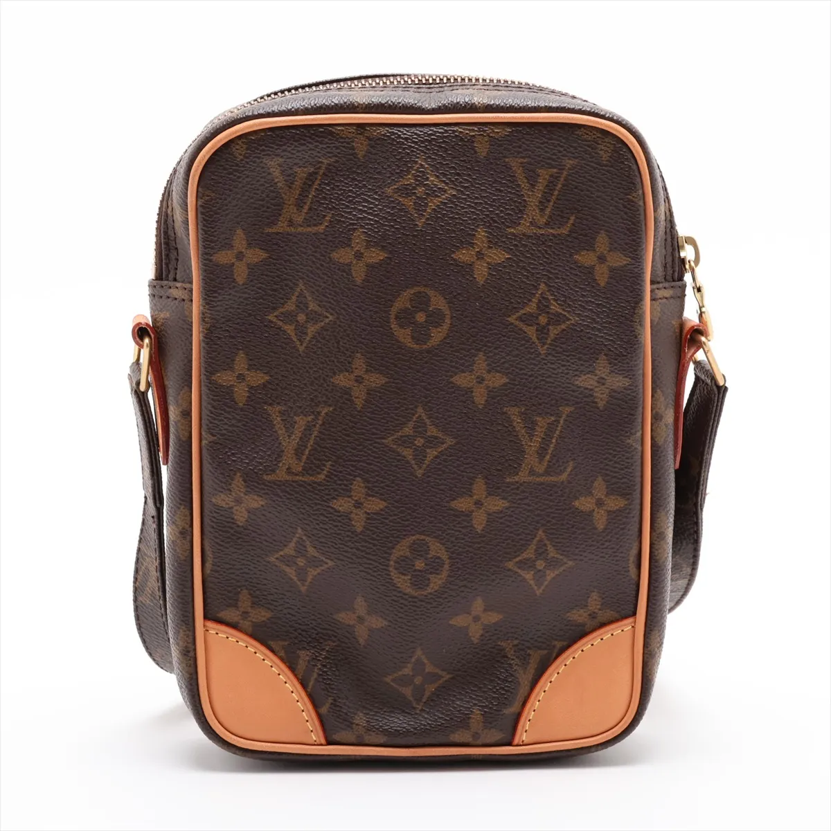 Monogram Danube M45266 SL0959 Brown, natural leather, various parts repaired by aftermarket parts. — view 2