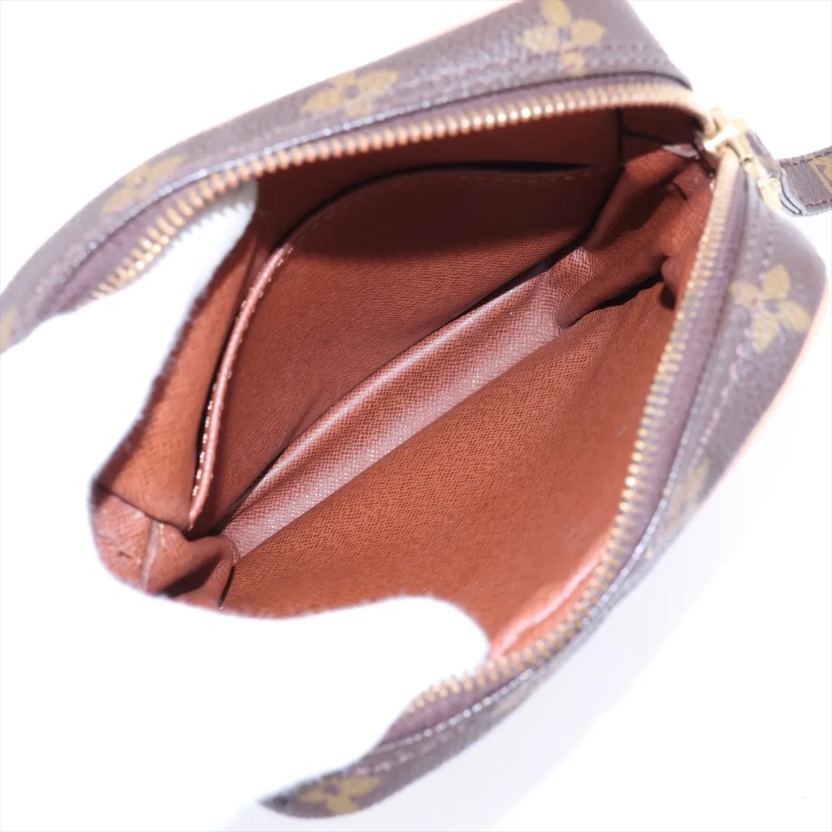 Monogram Danube M45266 SL0959 Brown, natural leather, various parts repaired by aftermarket parts. — view 6