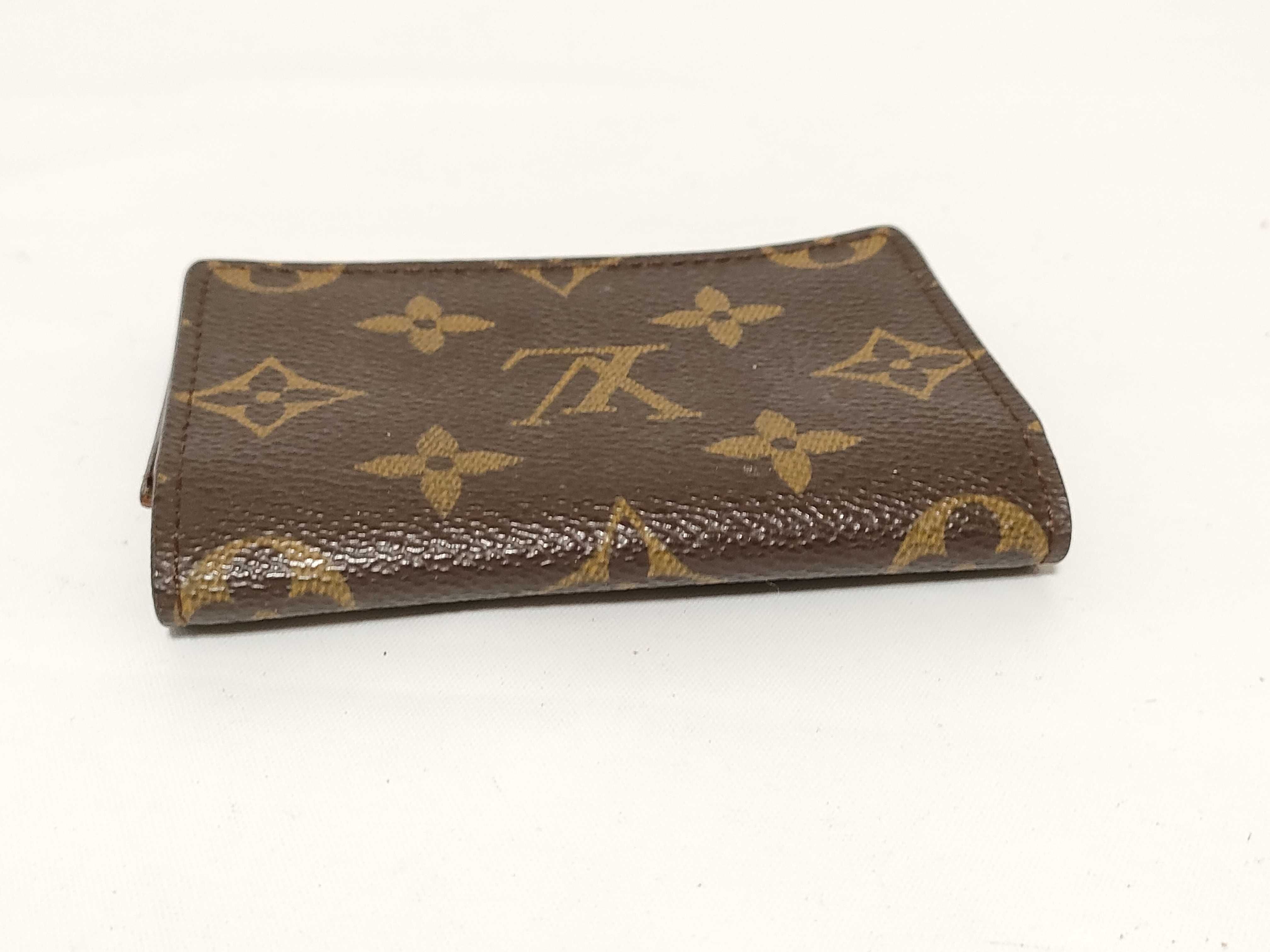 Monogram Louis Vuitton Monogram Card Case Enveloppe Carte de Visite M62920 CA0053 Card Case — view 6