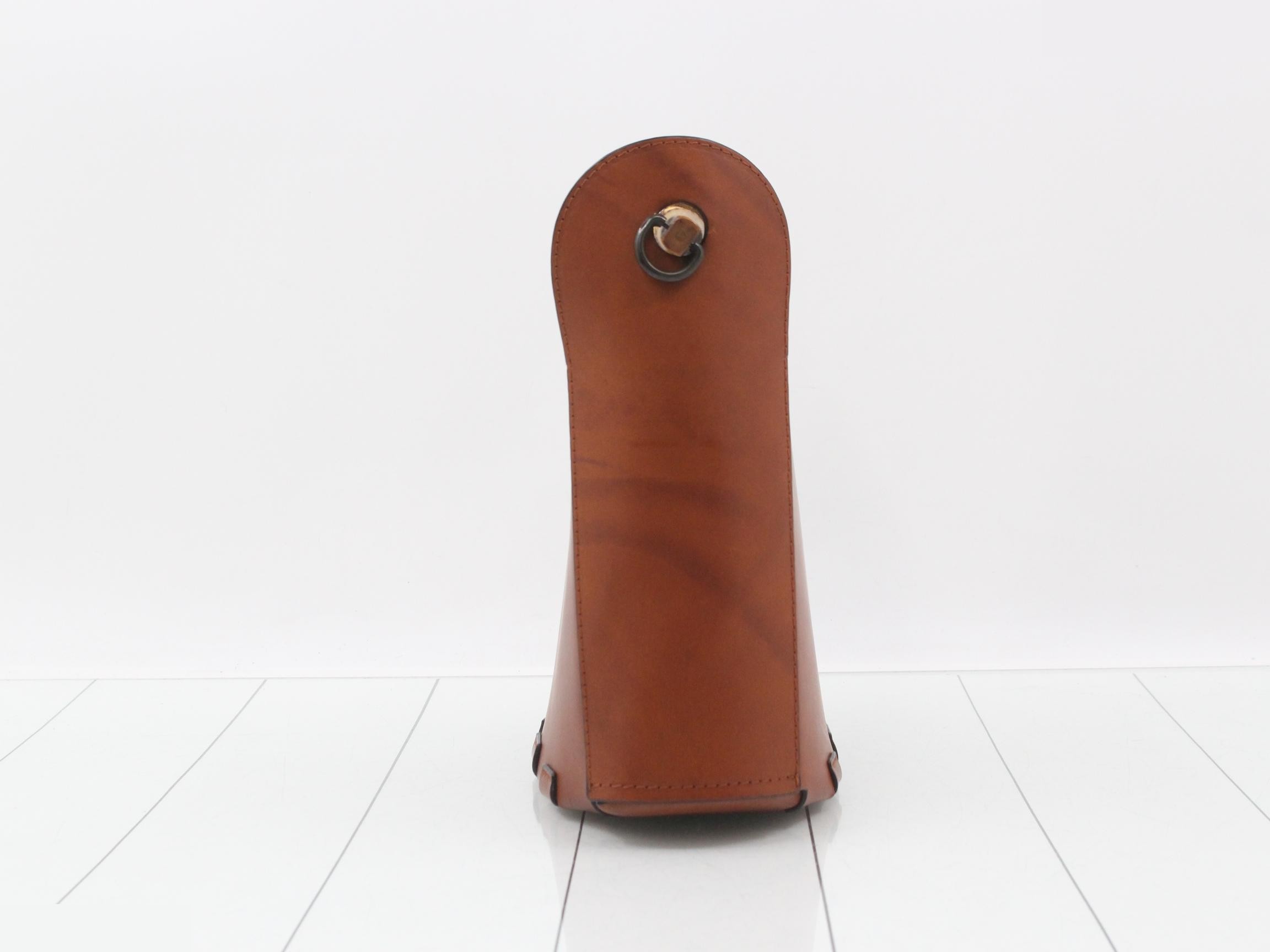 2-way Anagram Bamboo Bucket Bag — view 3