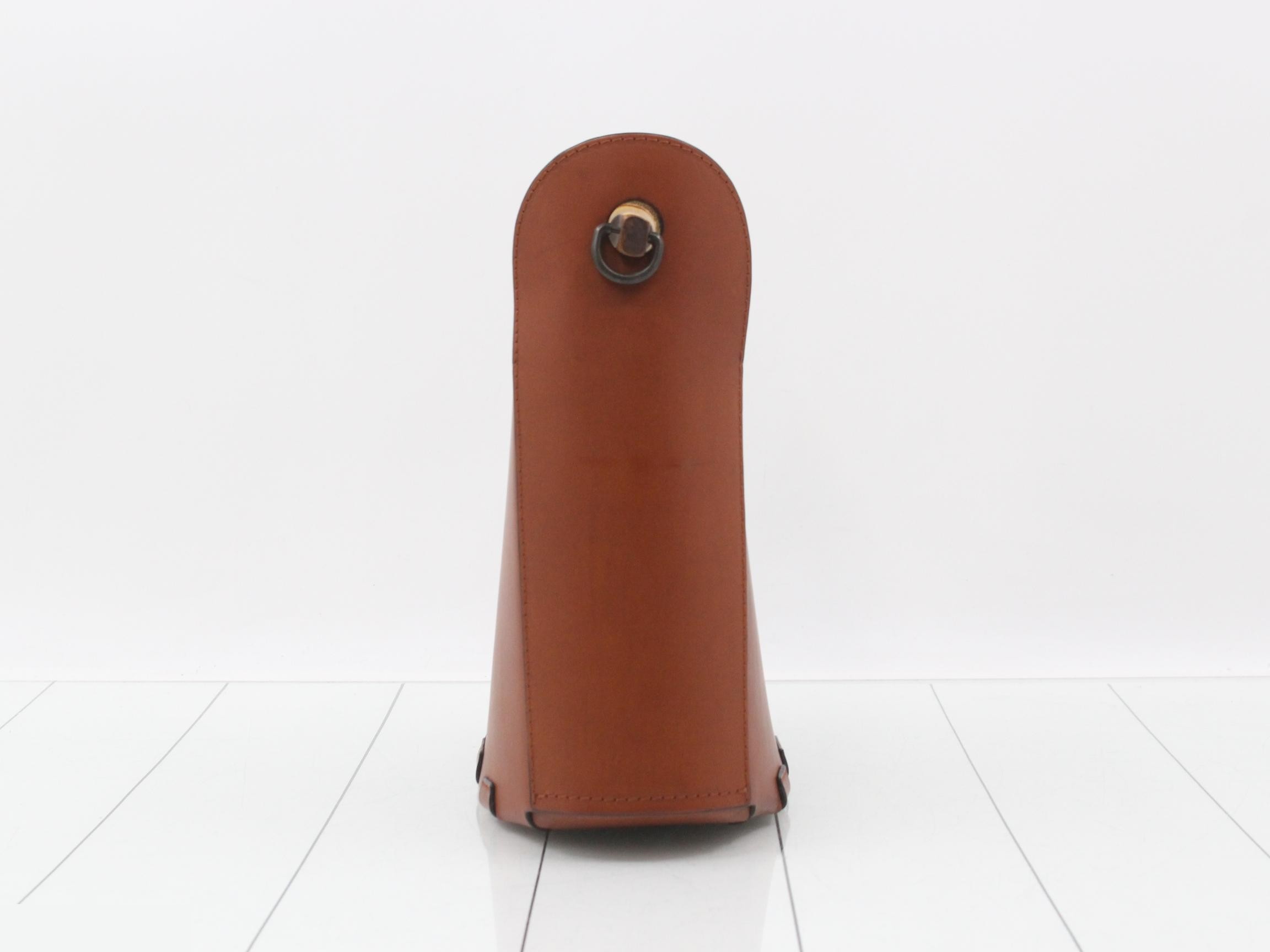2-way Anagram Bamboo Bucket Bag — view 4