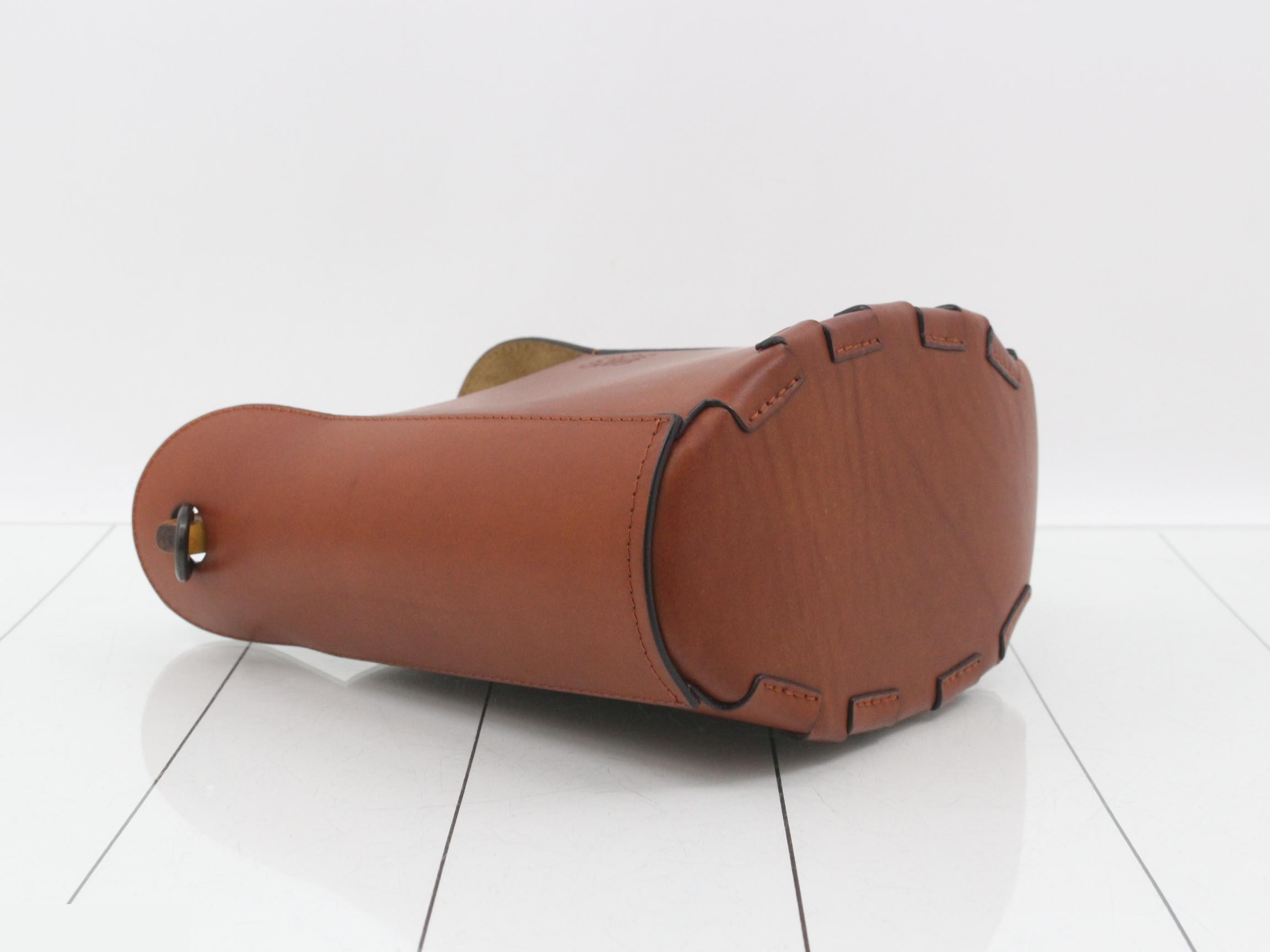 2-way Anagram Bamboo Bucket Bag — view 5