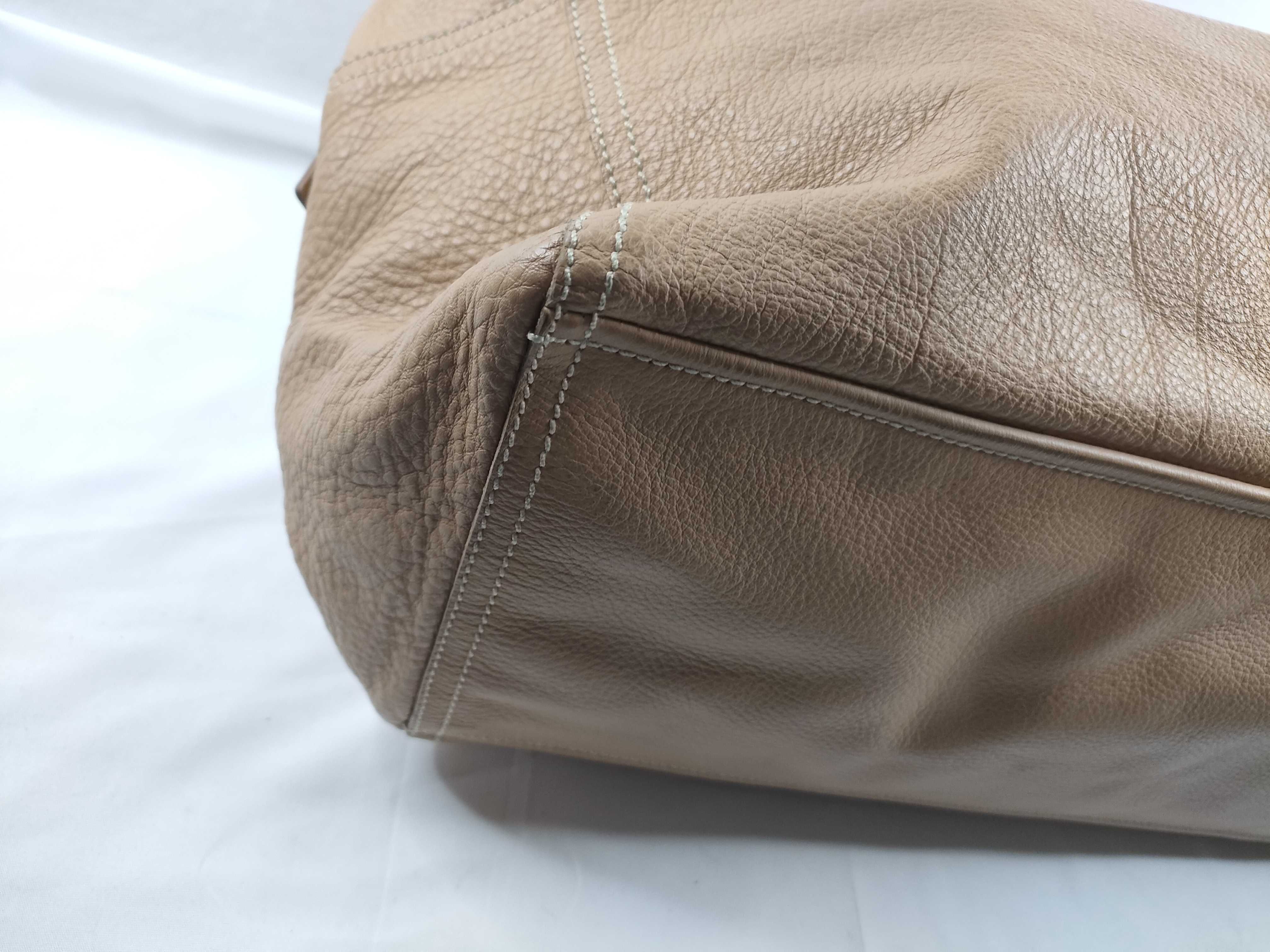 Boston bag, tote bag, leather, brown Boston bag — view 3