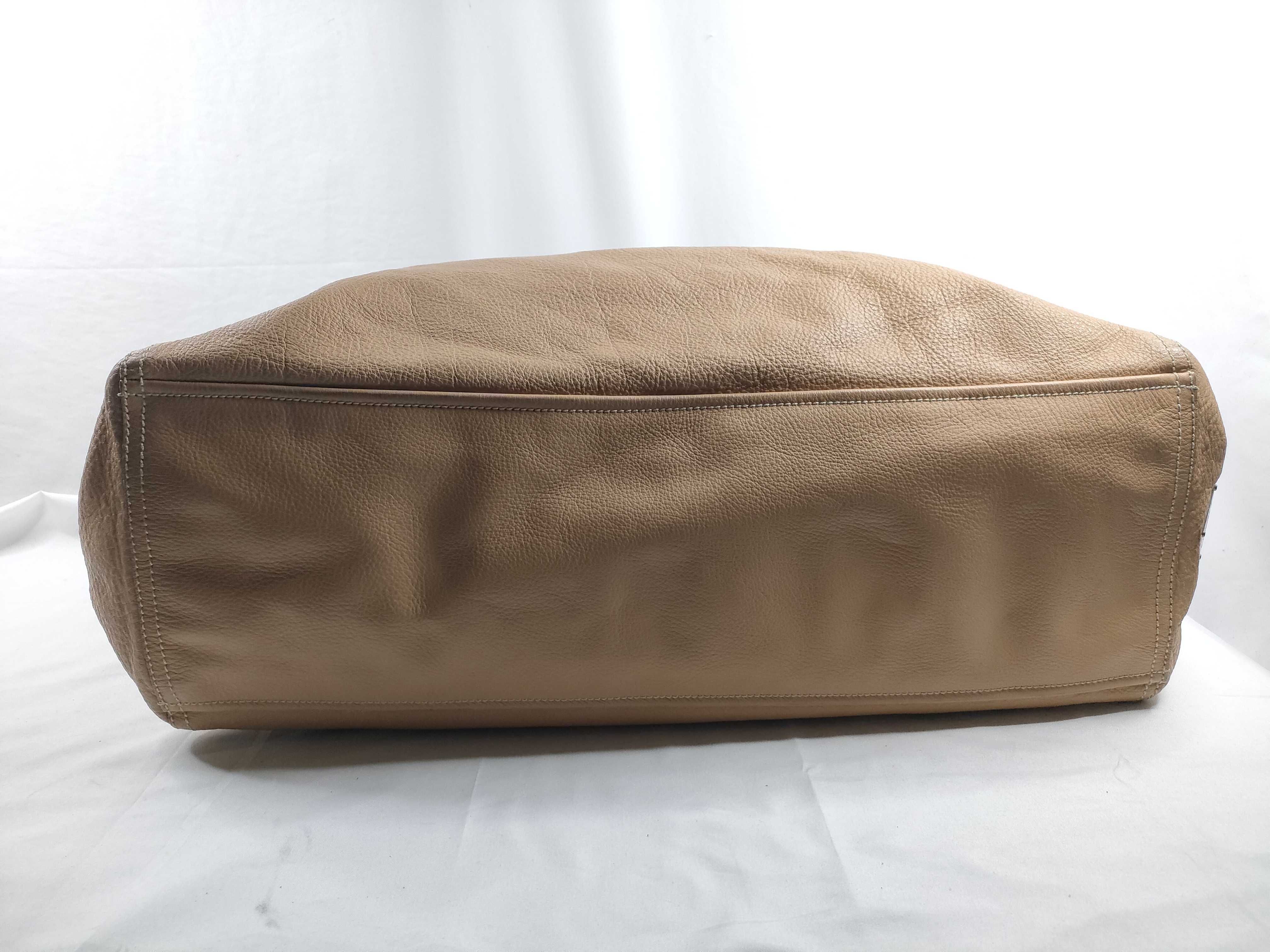 Boston bag, tote bag, leather, brown Boston bag — view 4