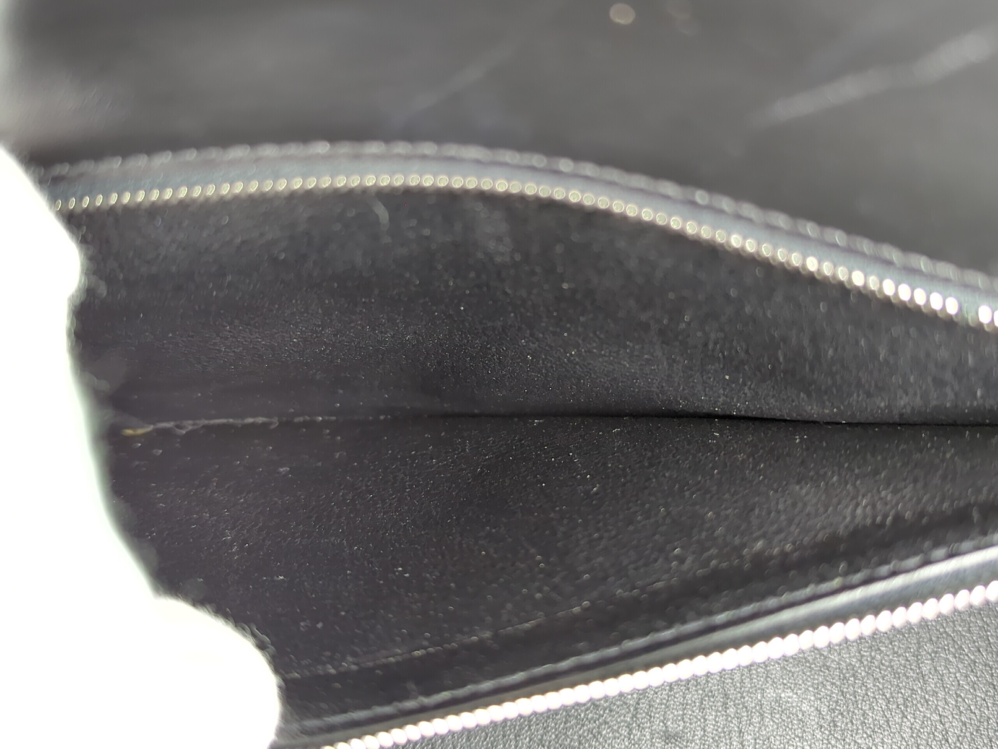 Kelly 28 Box Calf Black Silver Hardware L Stamp Shoulder Bag — view 9