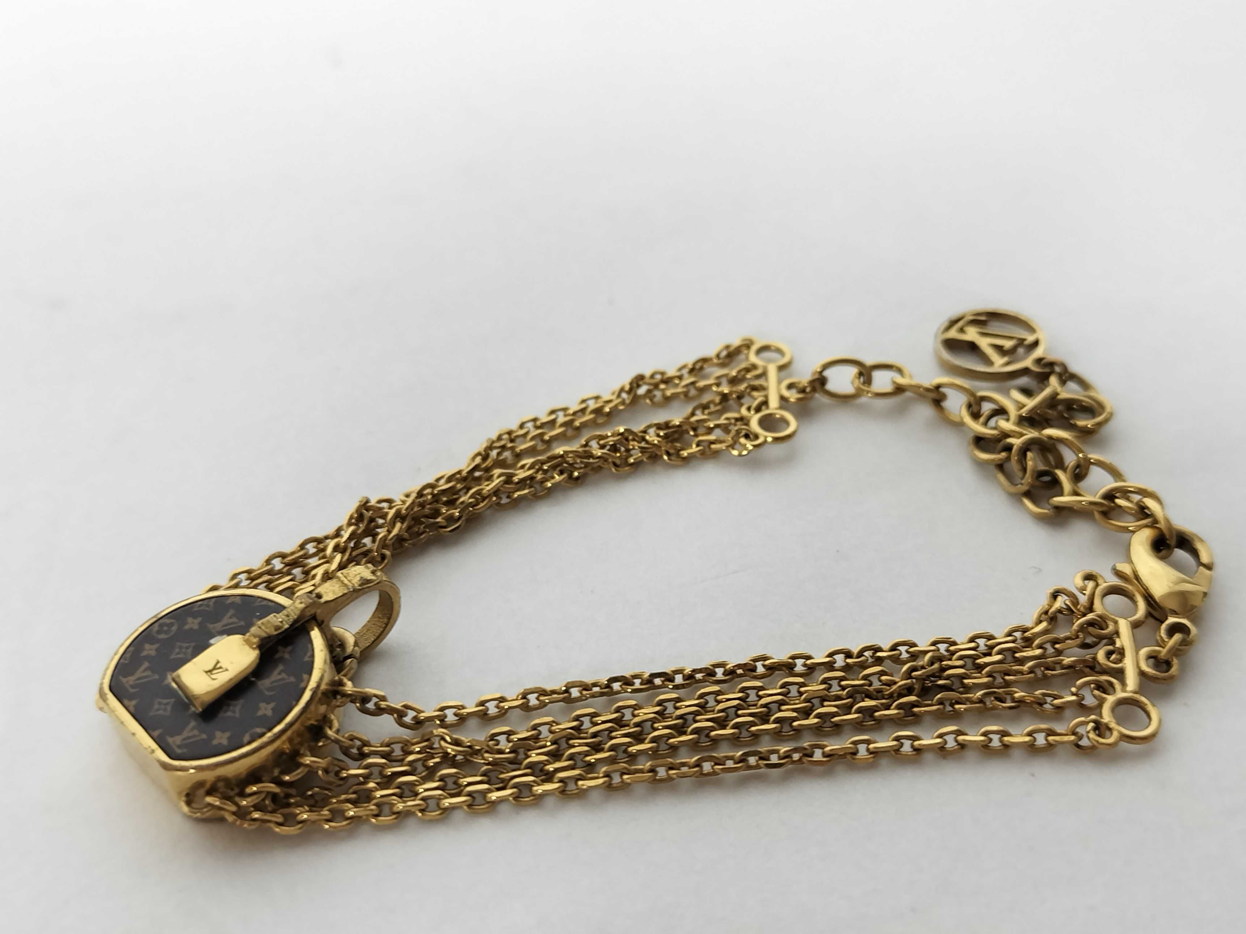 Monogram LV Bracelet Bracelet/Bangle — view 4