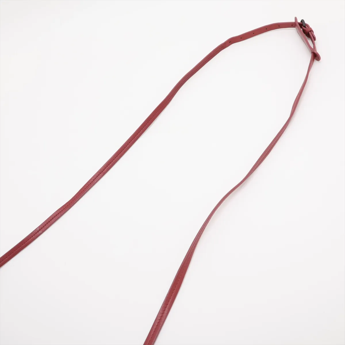 Intrecciato Leather Shoulder Bag, Red — view 5