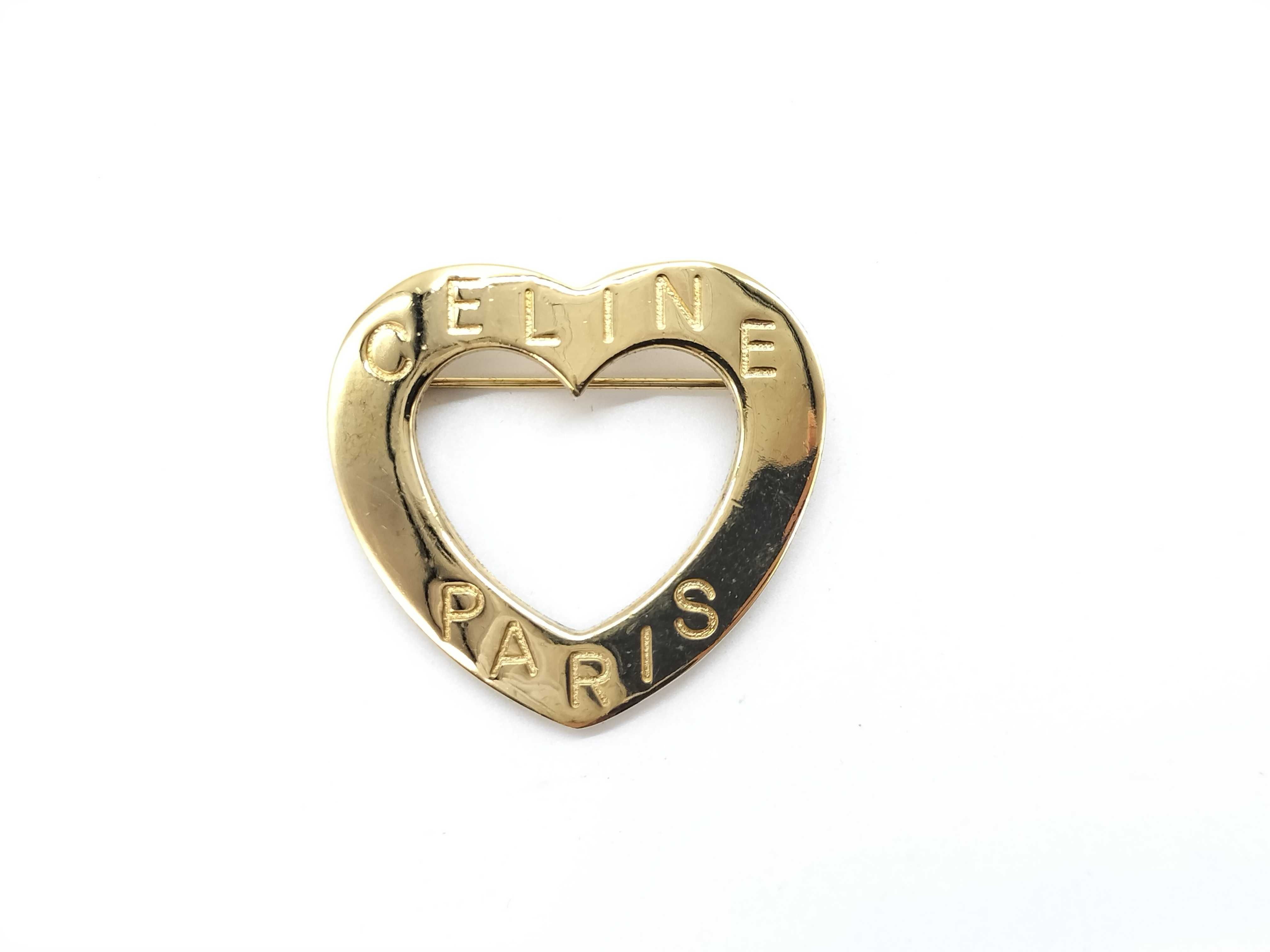 Gold Brooch Heart Brooch